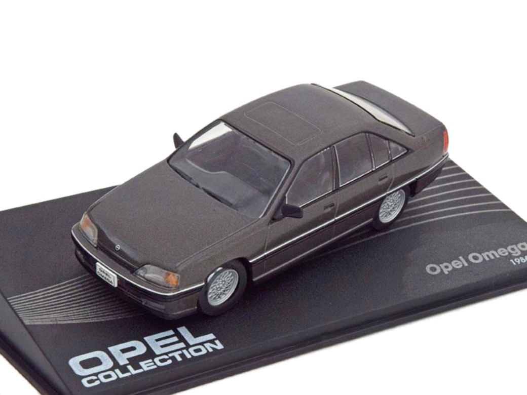 Opel Omega A Dark Grey 1986 1994 Ixo Eaglemoss 1:43 Grey Dark Die Cast