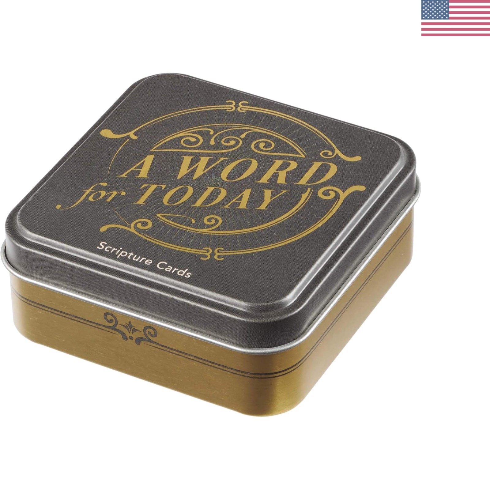 Sturdy Tin of 50 Scripture Verse Cards: Daily Inspiration for Fathers & Men