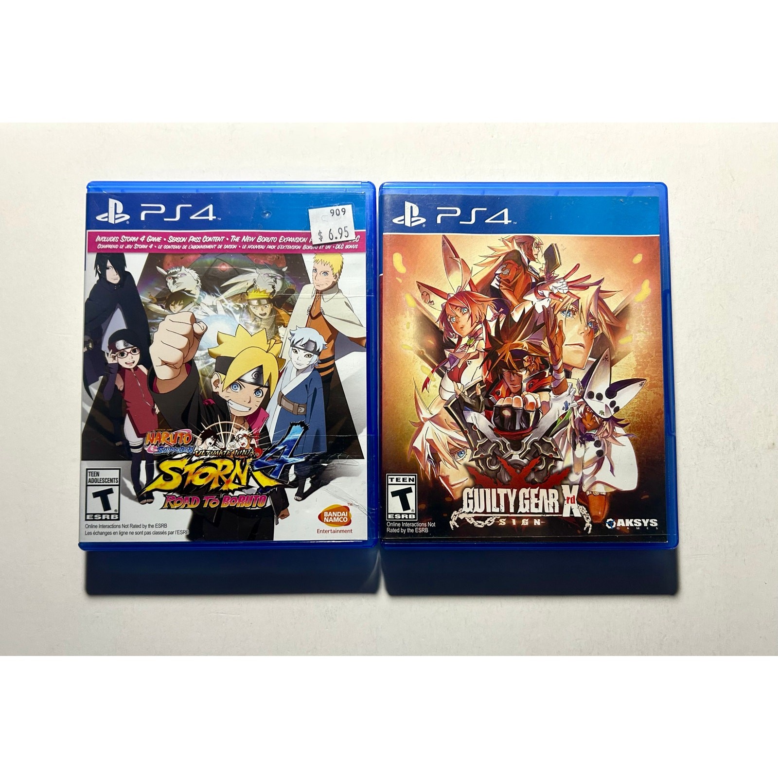 PS4 PlayStation 4 Fighting Bundle Lot 🔥Nice! Guilty gear - Naruto