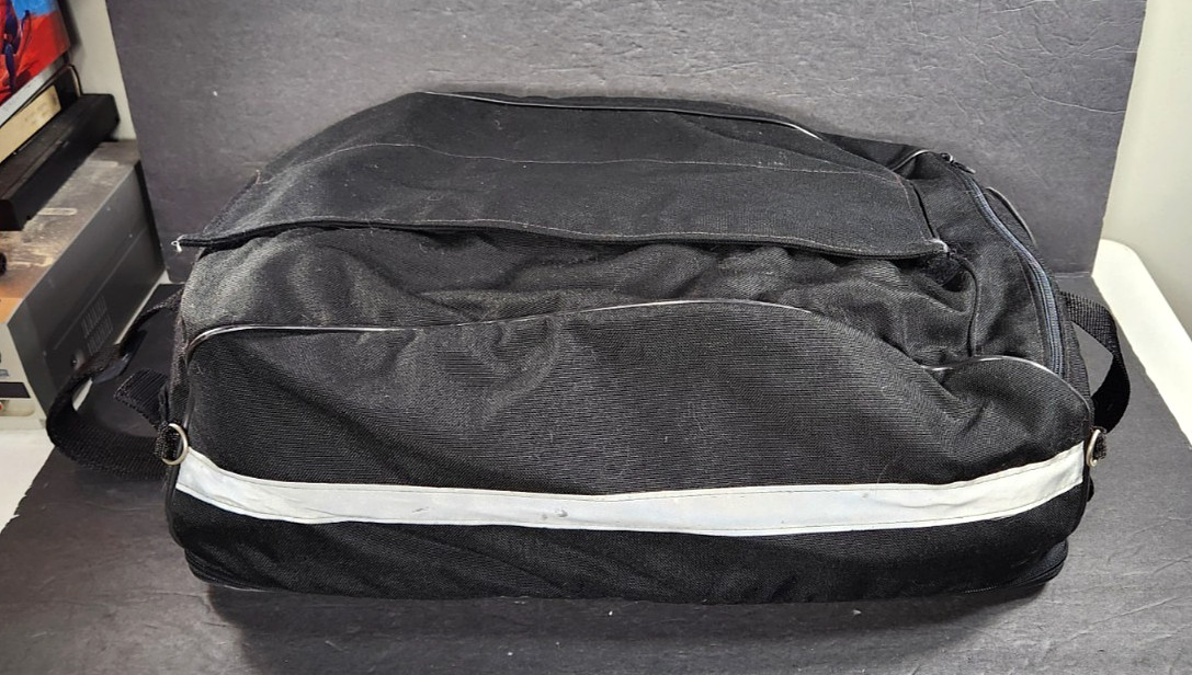 VINTAGE Harley-Davidson Logo Gym Tire Travel Collapsible 20"X10" Duffle Bag?