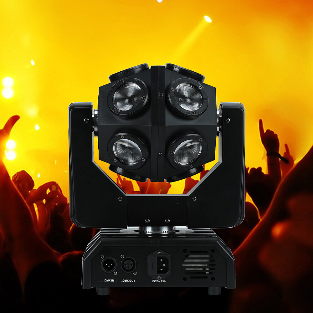 150W RGBW 12x12W 4IN1 DMX LED for DJ disco party stage ball Moving Head Light US