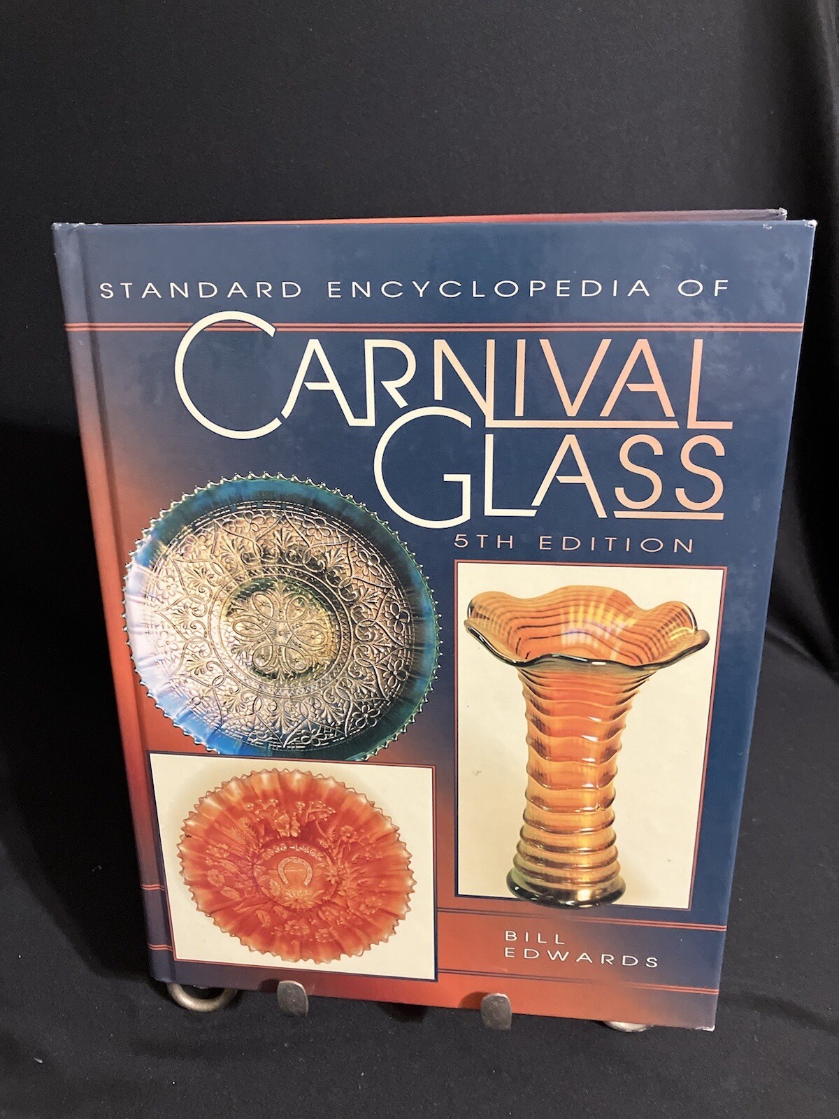 Carnival Glass Reference Book 5th Edition Standard Encyclopedia 1996 Research