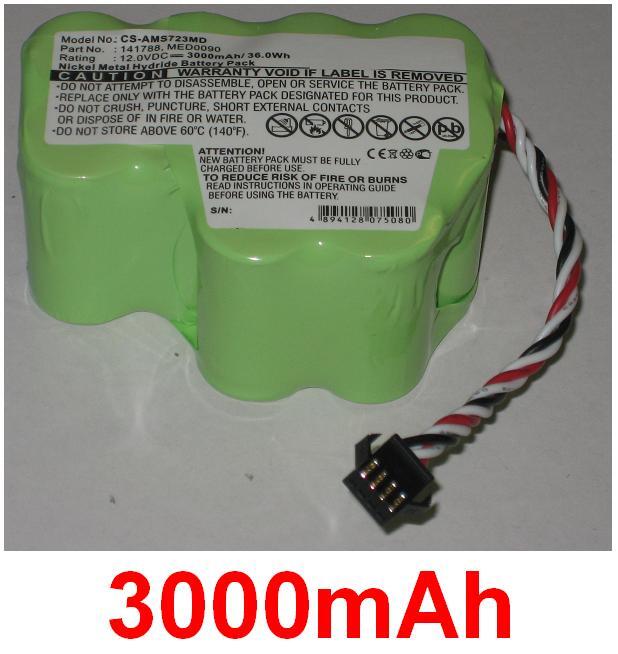 Battery for Alaris Medicalsystems 7000 7100 7130 7130B 7130D 141788, MED0090