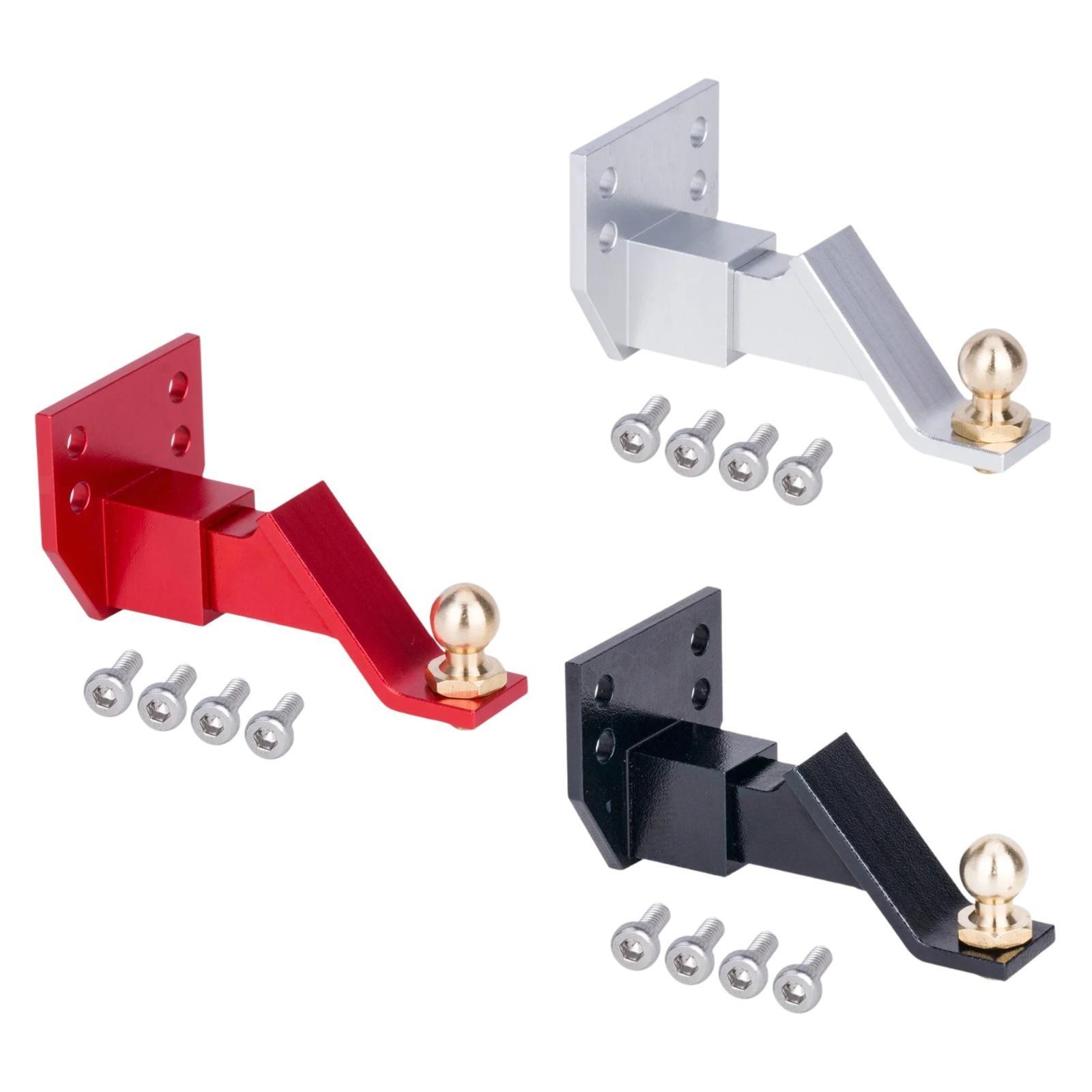 Trailer Hitch Bracket Replacement Strong Sturdy Spare Parts Lightweight for 1/10