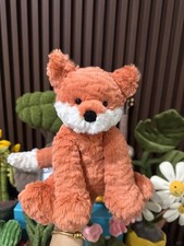 Plush Fuddlewuddle Fox 23cm/9in Toy Jelly Stuffed Toy NWT Best Gift