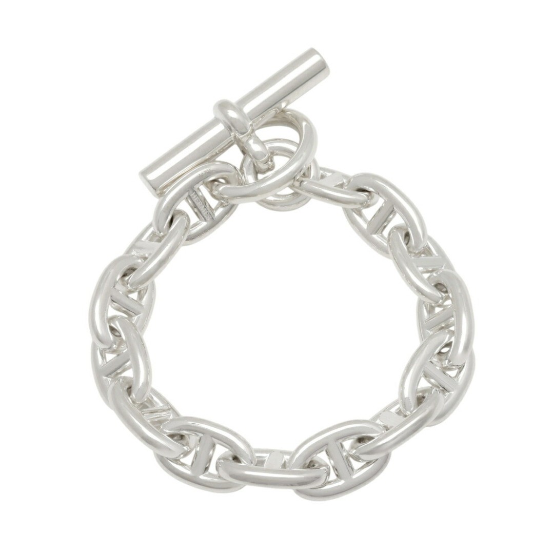 Hermes Sheine Dunk Mm 14 Frames SV925 Bracelet Used YUKI-0