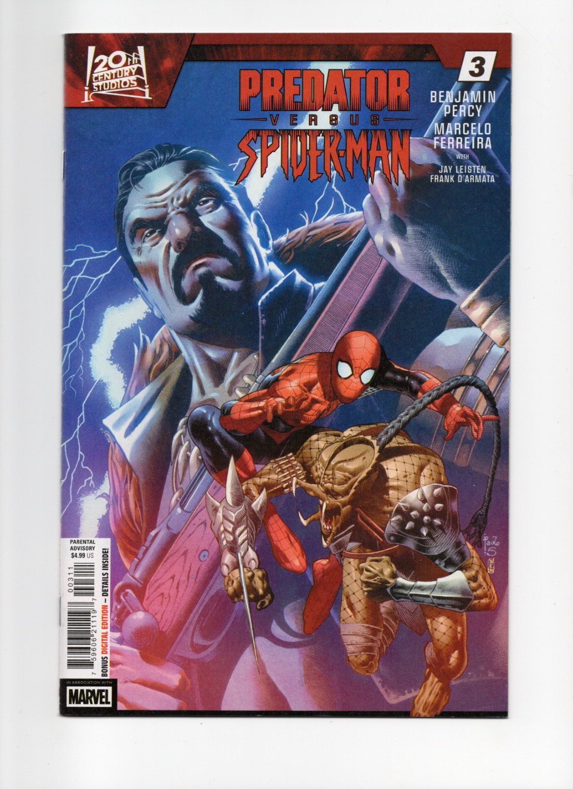 Predator vs. Spider-Man #3 | Marvel Comics 2025