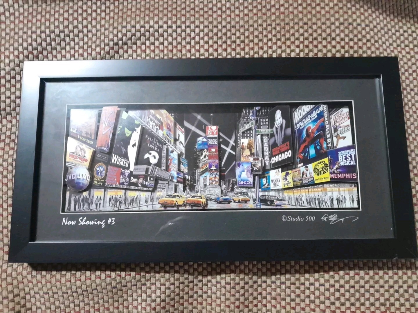 Studio 500 Times Square Broadway shows #3 New​ YORK City NYC 3D Photo Picture