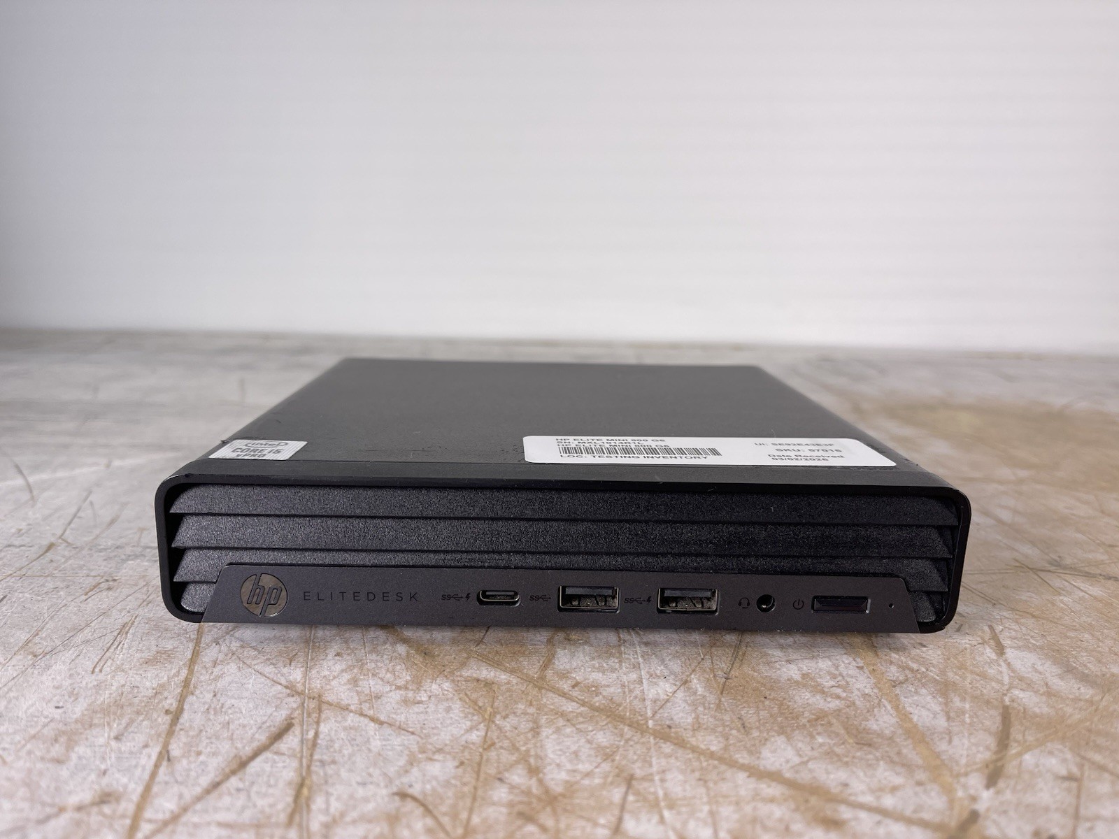HP ELITEDESK 800 G6 MINI i5-10600T @ 2.40GHz, 8GB RAM, NO HDD/OS