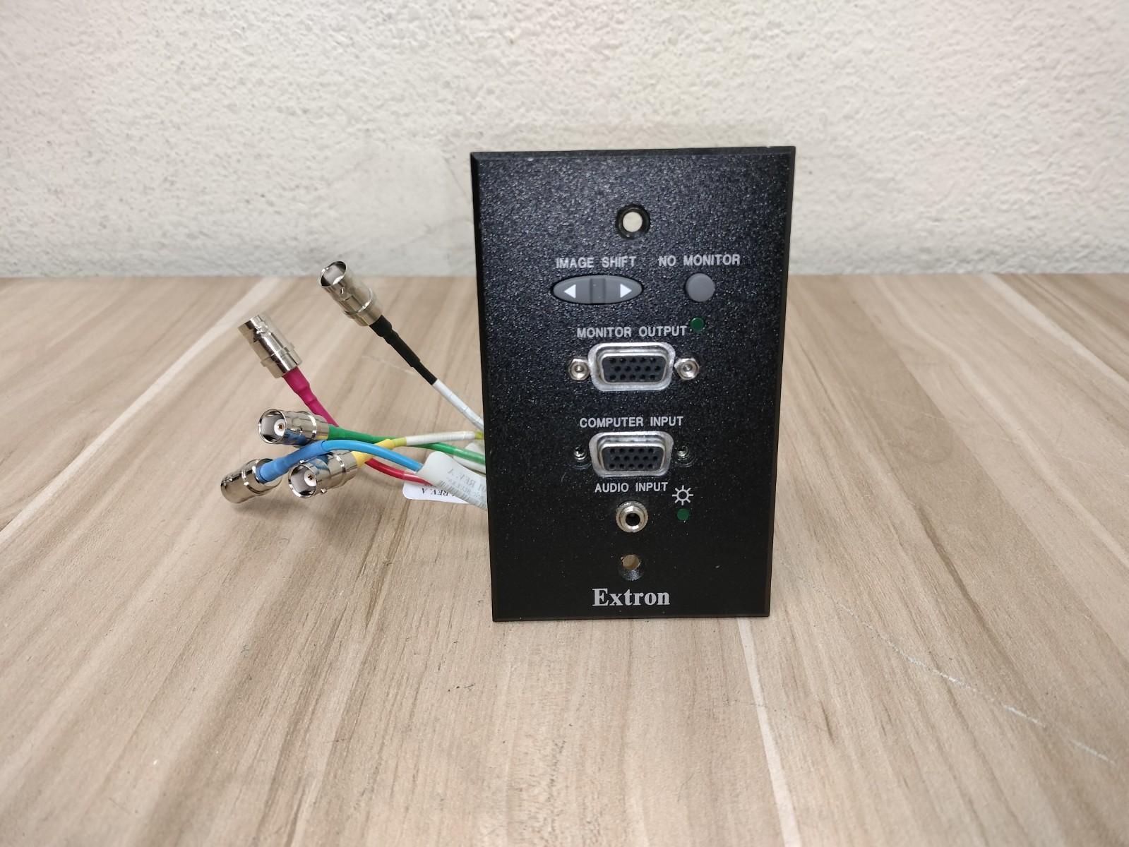 Extron 60-597-12 CIA1 Architectural Interface for One-Gang Wall Box Black