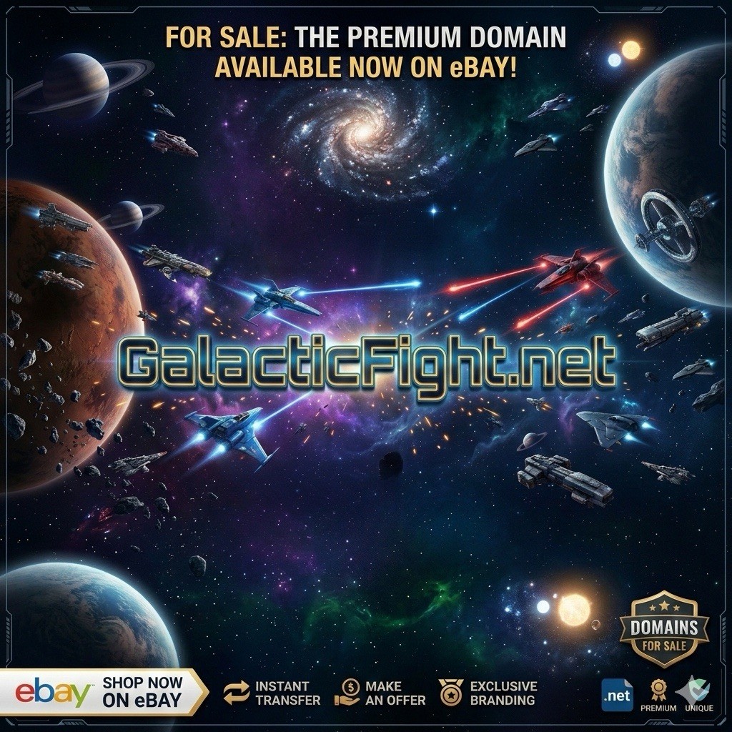GalacticFight.net|  Domain Name For Sale | FREE Push To Godaddy