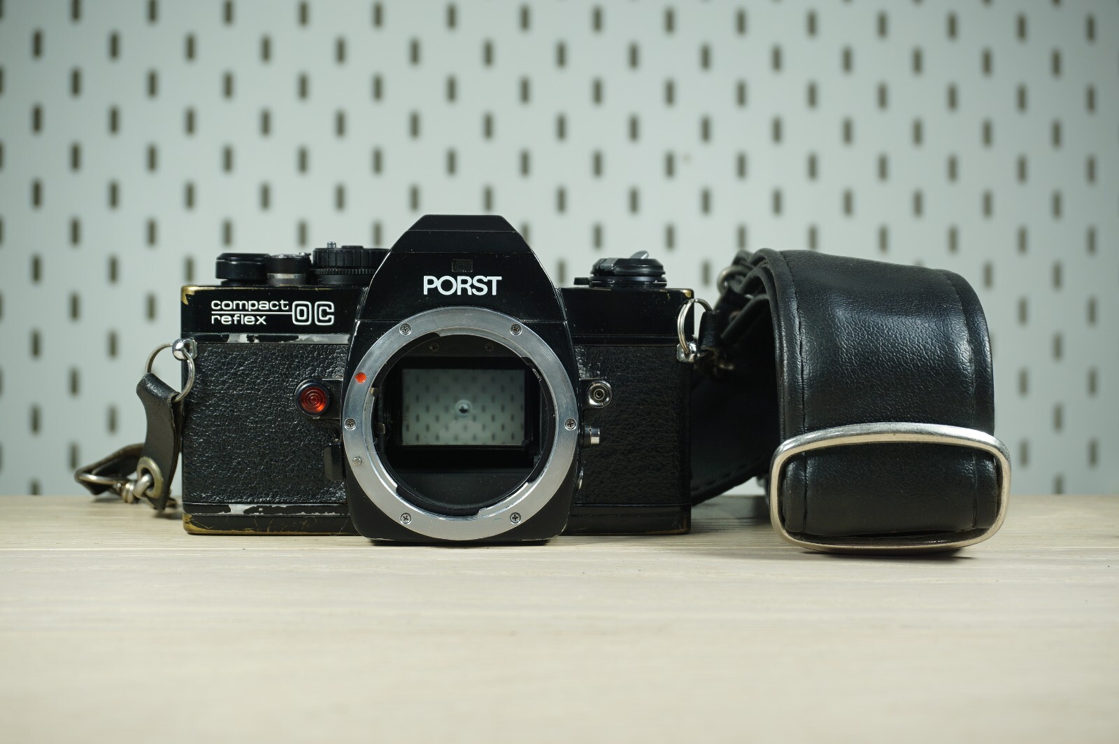 PORST COMPACT REFLEX OC (Cosina CS-3), Pentax K mount, 100% ok + case, stripe