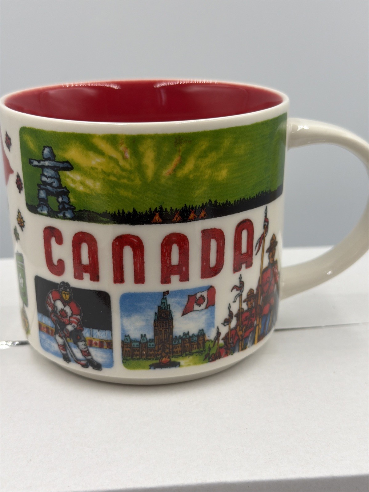 Michael Zhu's 'My Great Canadian' Canada mug 14oz - Snowcap Trading Coffee Cup