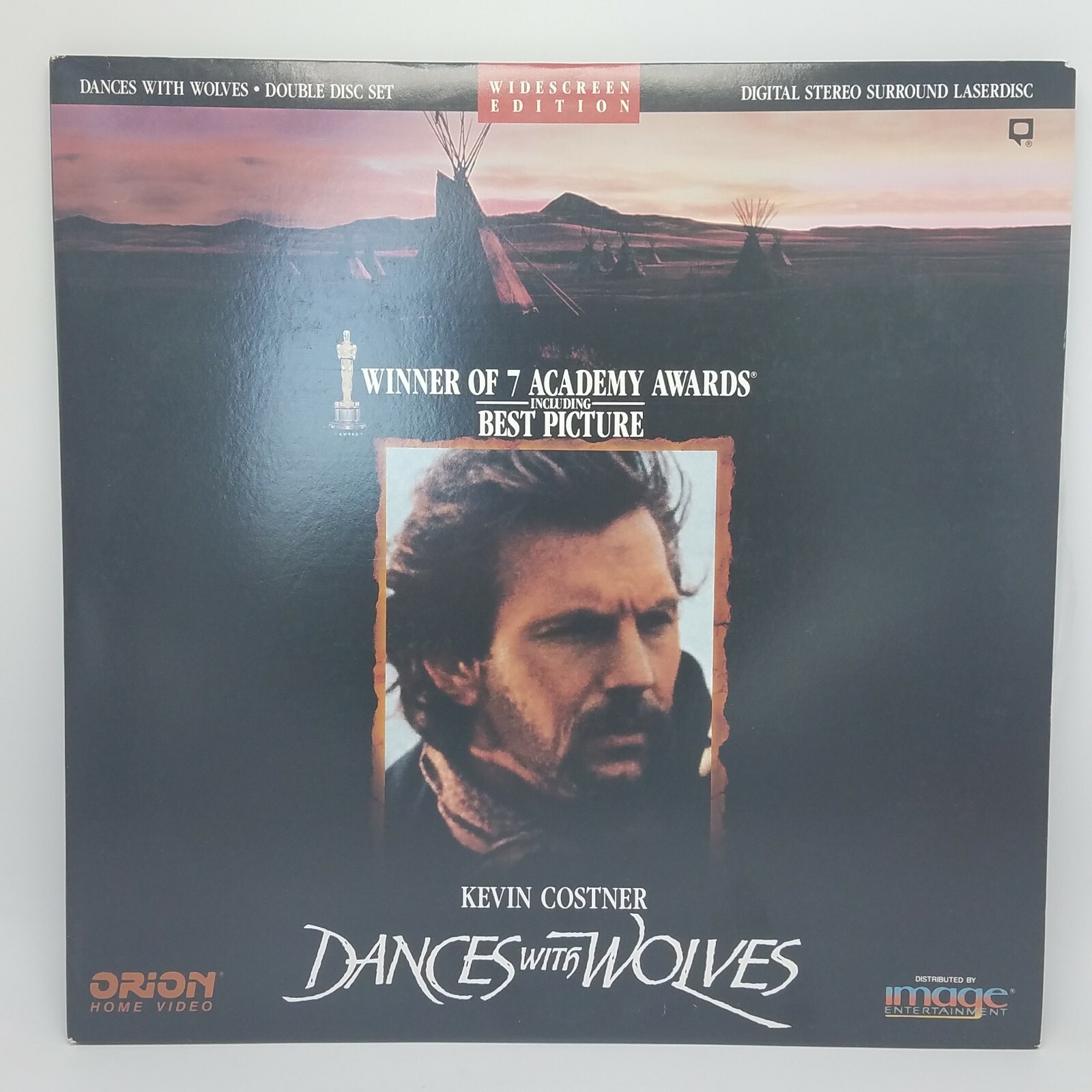 Dances with Wolves Film - Digital Laserdisc Double Disc Set Widescreen Edition