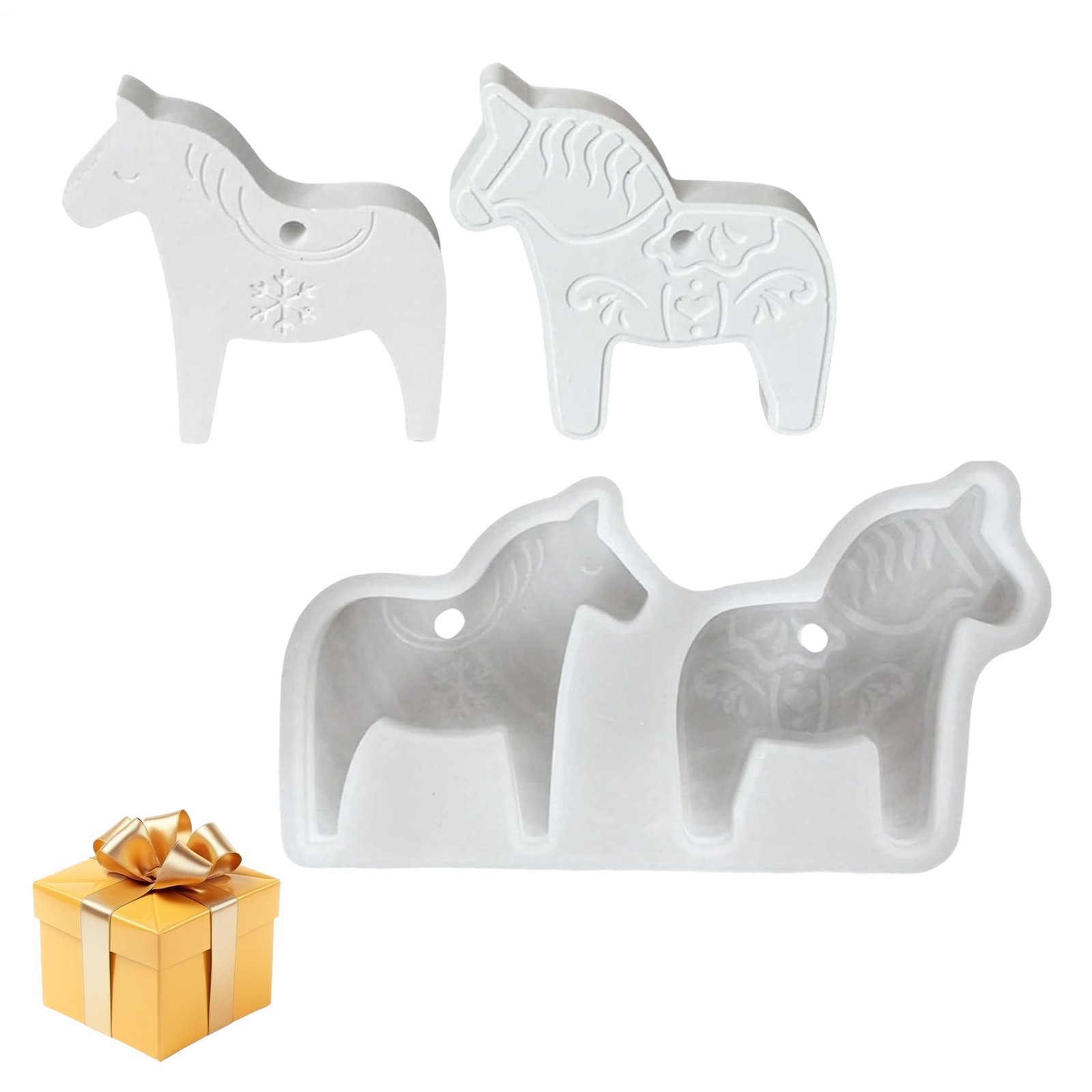 Silicone Horse Mold Silicone Casting Molds Horse Easy Release Polymer