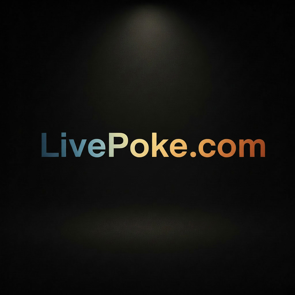 LivePoke.com - Premium 2-Word .COM Domain Name Poker Live Gaming Casino Social