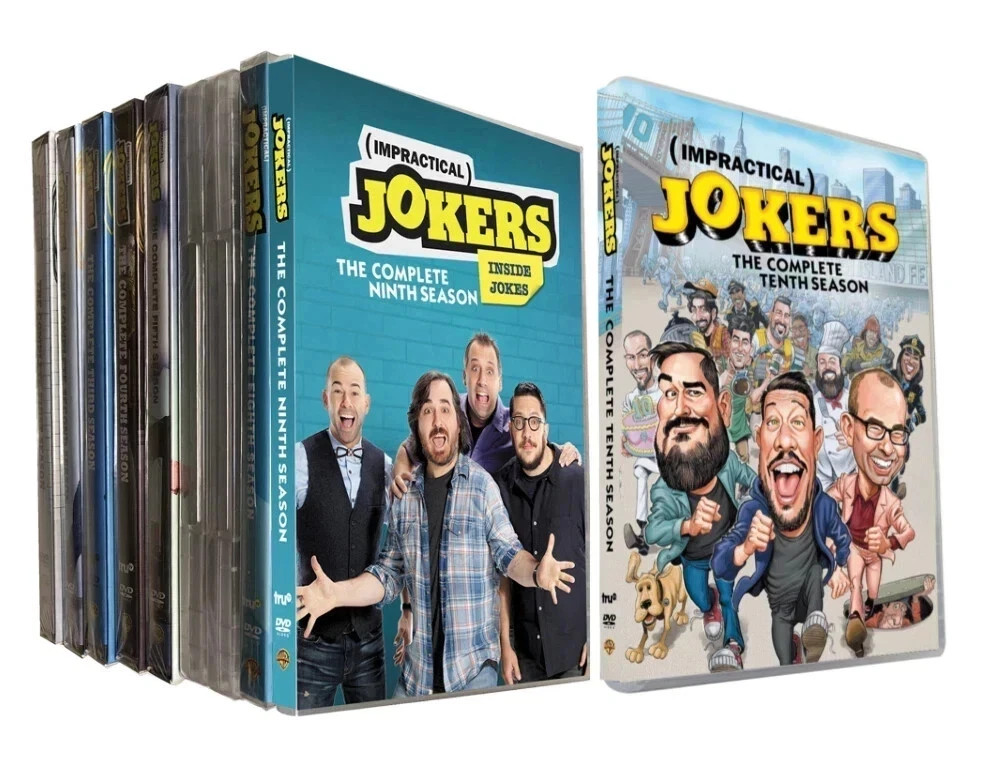 Impractical Jokers The Complete Series Season 1-10 (DVD 36-Disc Box Set)new