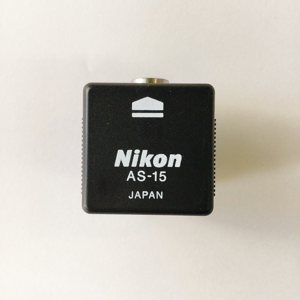 Nikon AS-15 Flash Unit Hot Shoe Adapter in Genuine Box & English Instructions