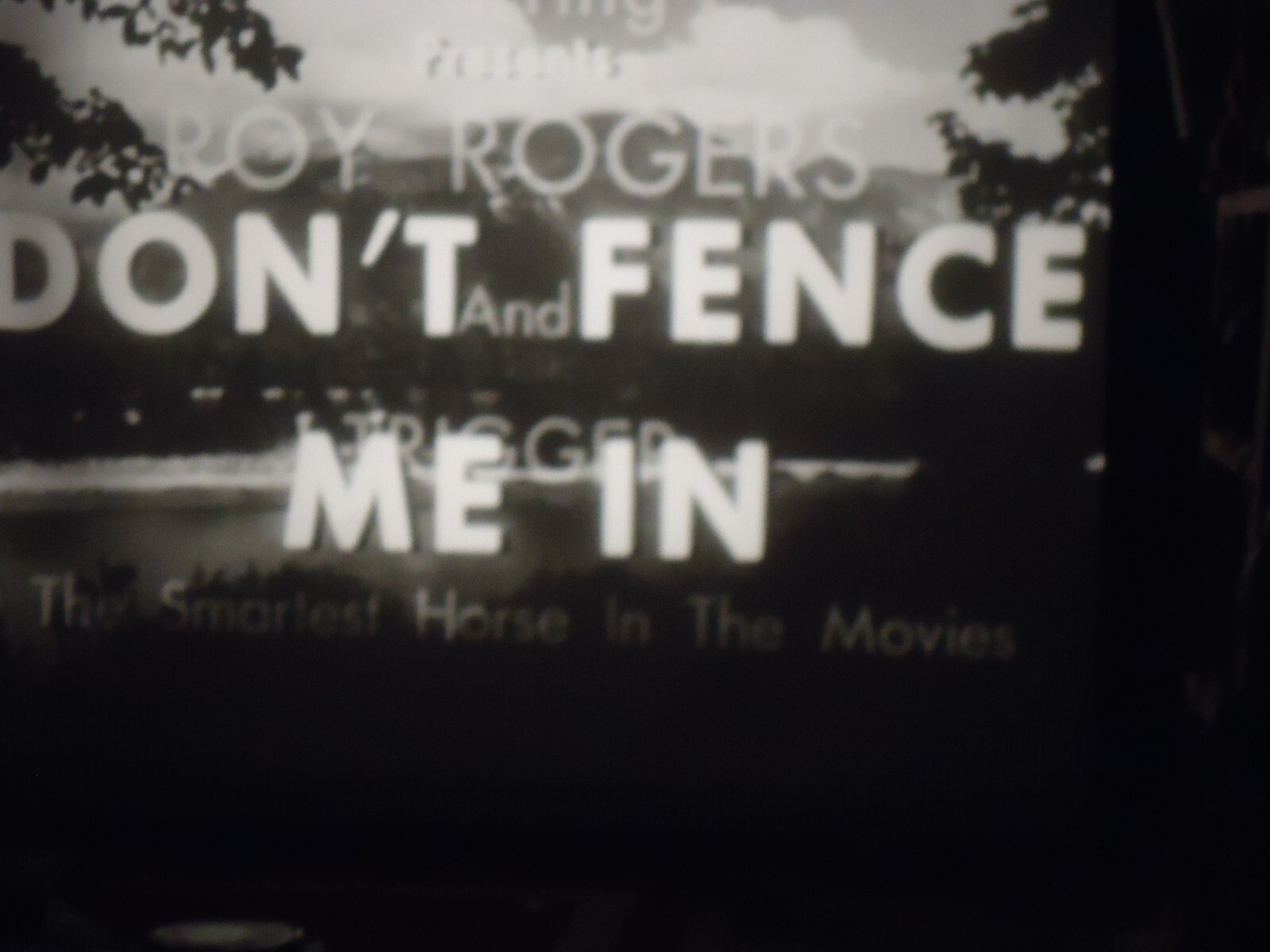 16mm Don't Fence Me In Roy Rogers Dale Evans Robert Livingston Bob Nolan