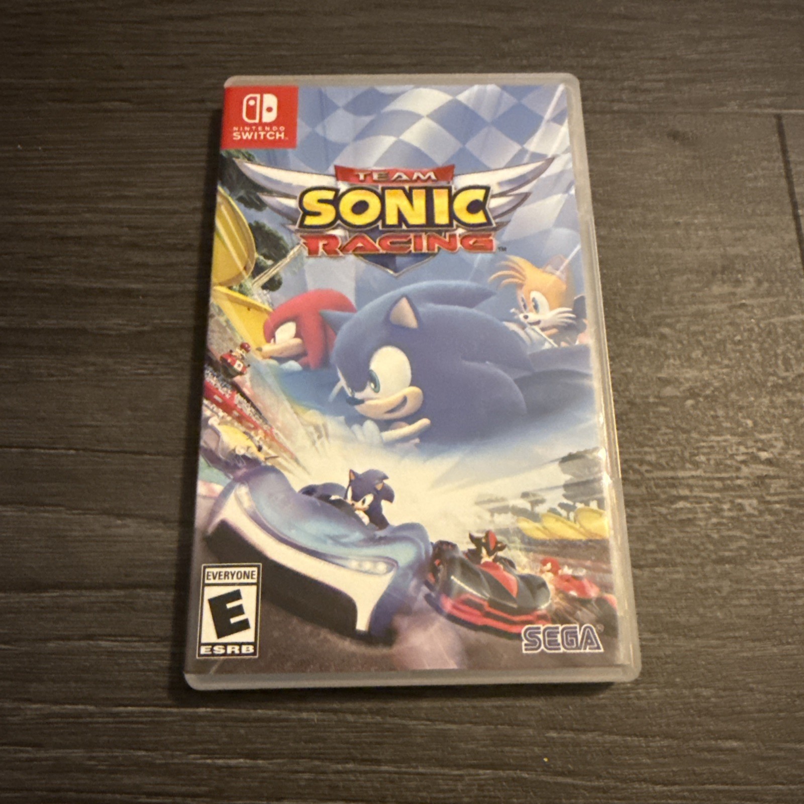 Replacement Case ONLY Team Sonic Racing  Nintendo Switch