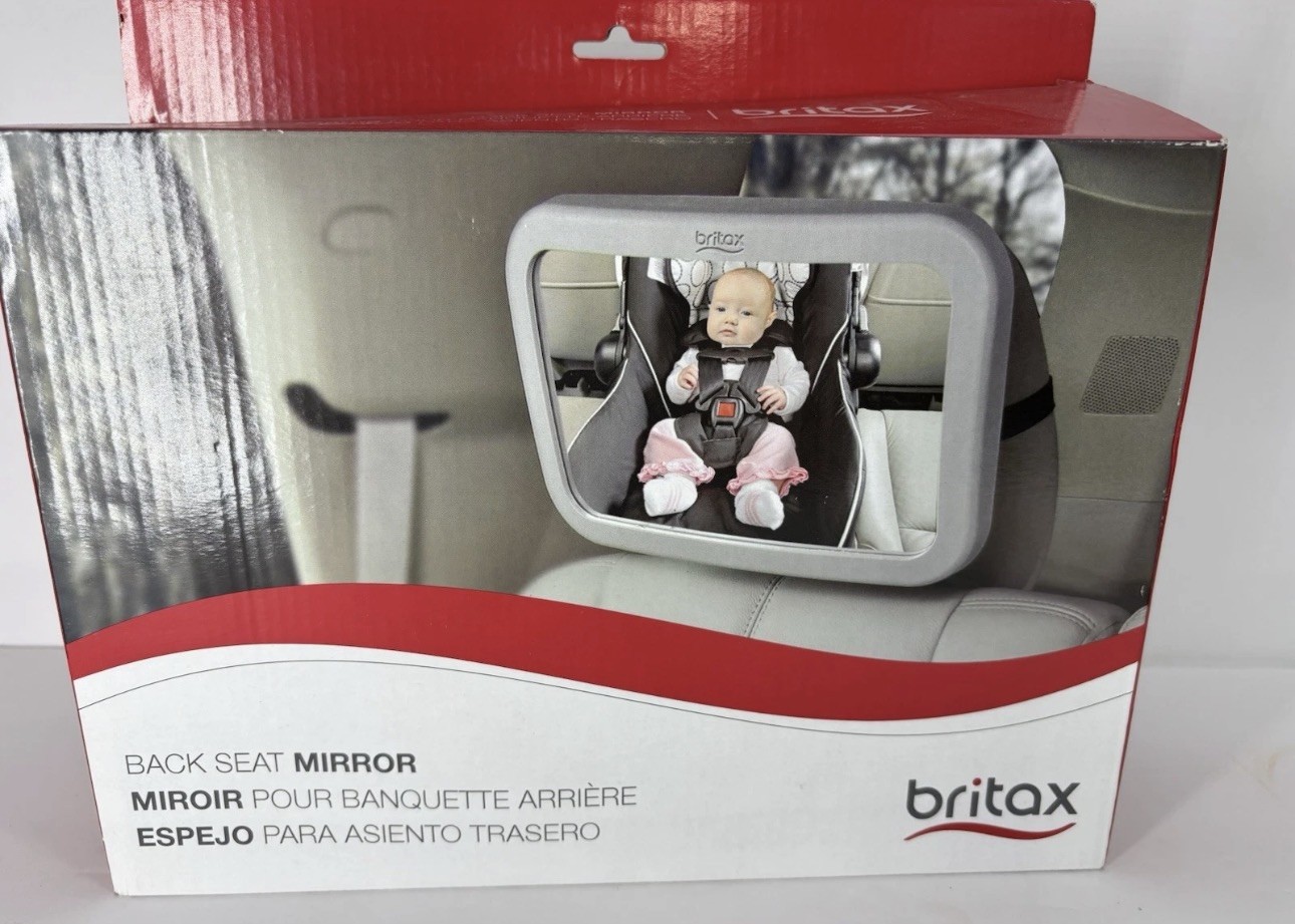 Britax Infant Mirror for Car Pivots. Mirror Back Seat. New
