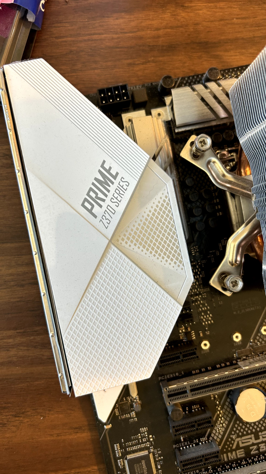 ASUS PRIME Z390-A II LGA 1151 ATX Intel i7-9700K Motherboard CPU Cooler Combo 