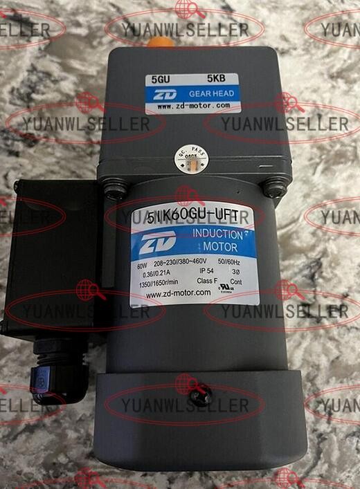 ONE New ZD 60W Gear motor 5IK60GU-UFT+5GU5KB 5GU 5KB
