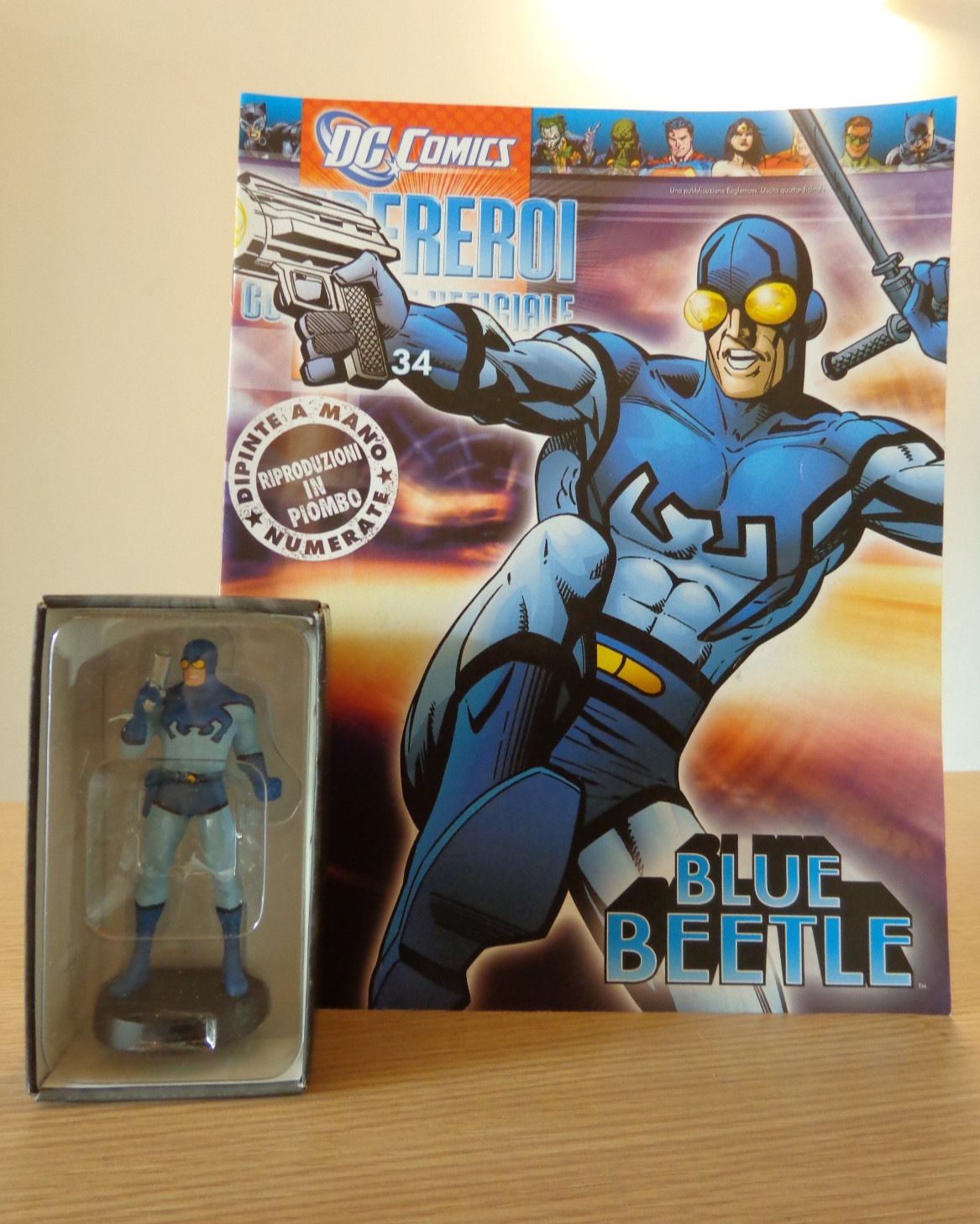 DC Comics Lead Superheroes No.34 Blue Beetle NEW Eaglemoss Paper ▓
