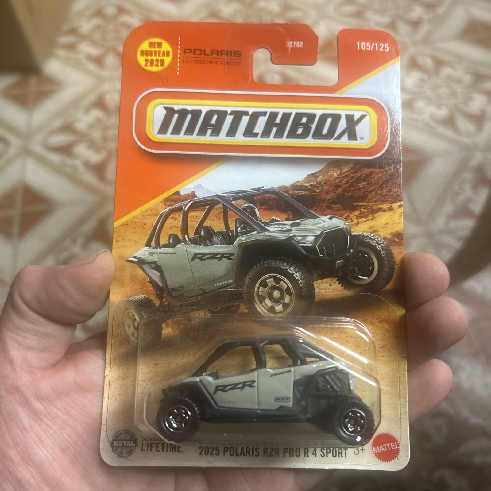 matchbox 2025 polaris rzr pro 4 sport