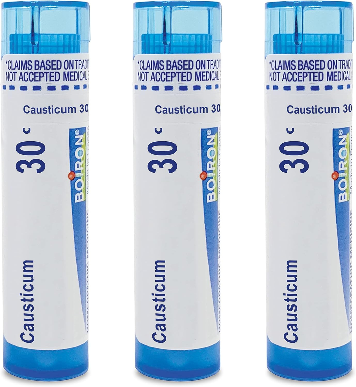 Causticum 30C Homeopathic Medicine for Bladder Incontinence Relief - Pack of 3 (