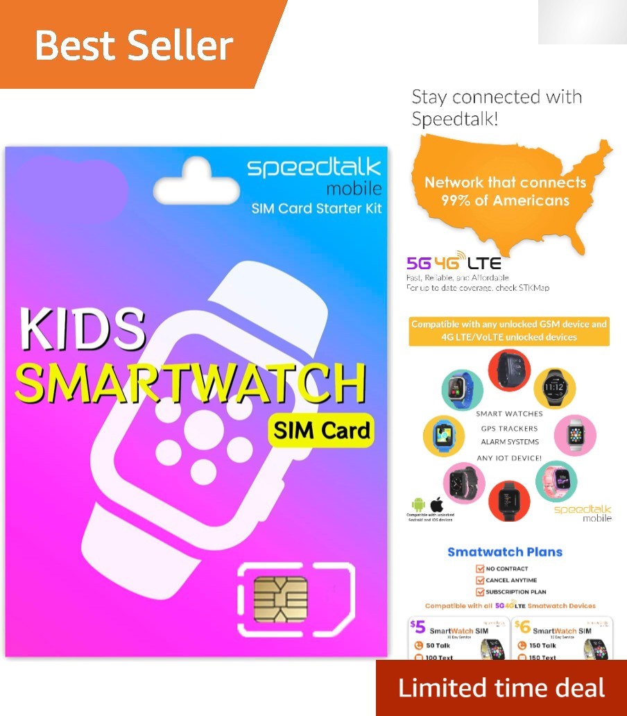 Affordable Smartwatch SIM Card: Activate Without Credit Check or Contracts