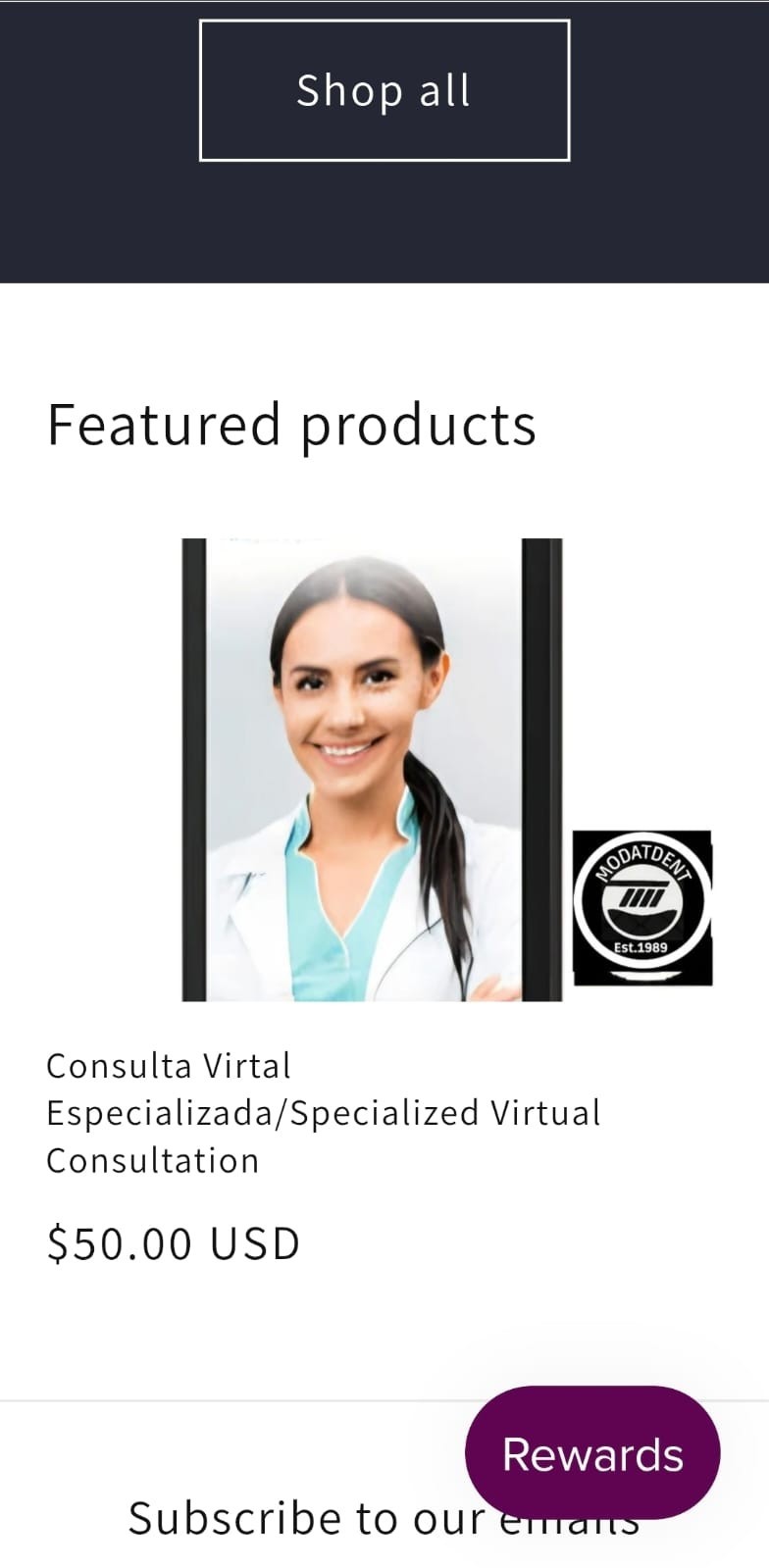 Consulta dental especializada virtual / Dental Especialized Dentsl Consulting