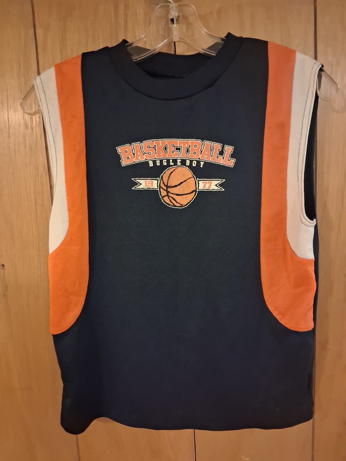 BUGLE BOY Boys Sleeveless Basketball Athletic Top!  Stretchable! Size 14