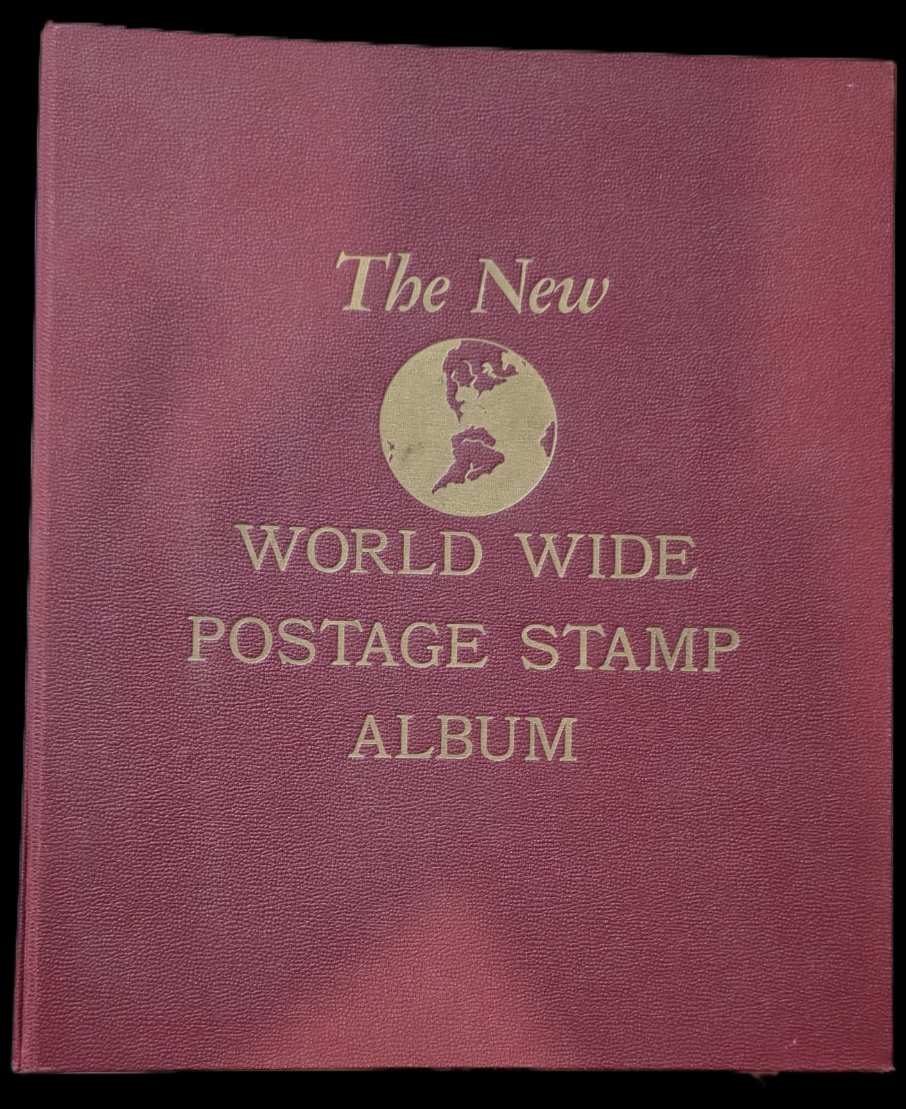 New World Postage Stamp Album *FULL*