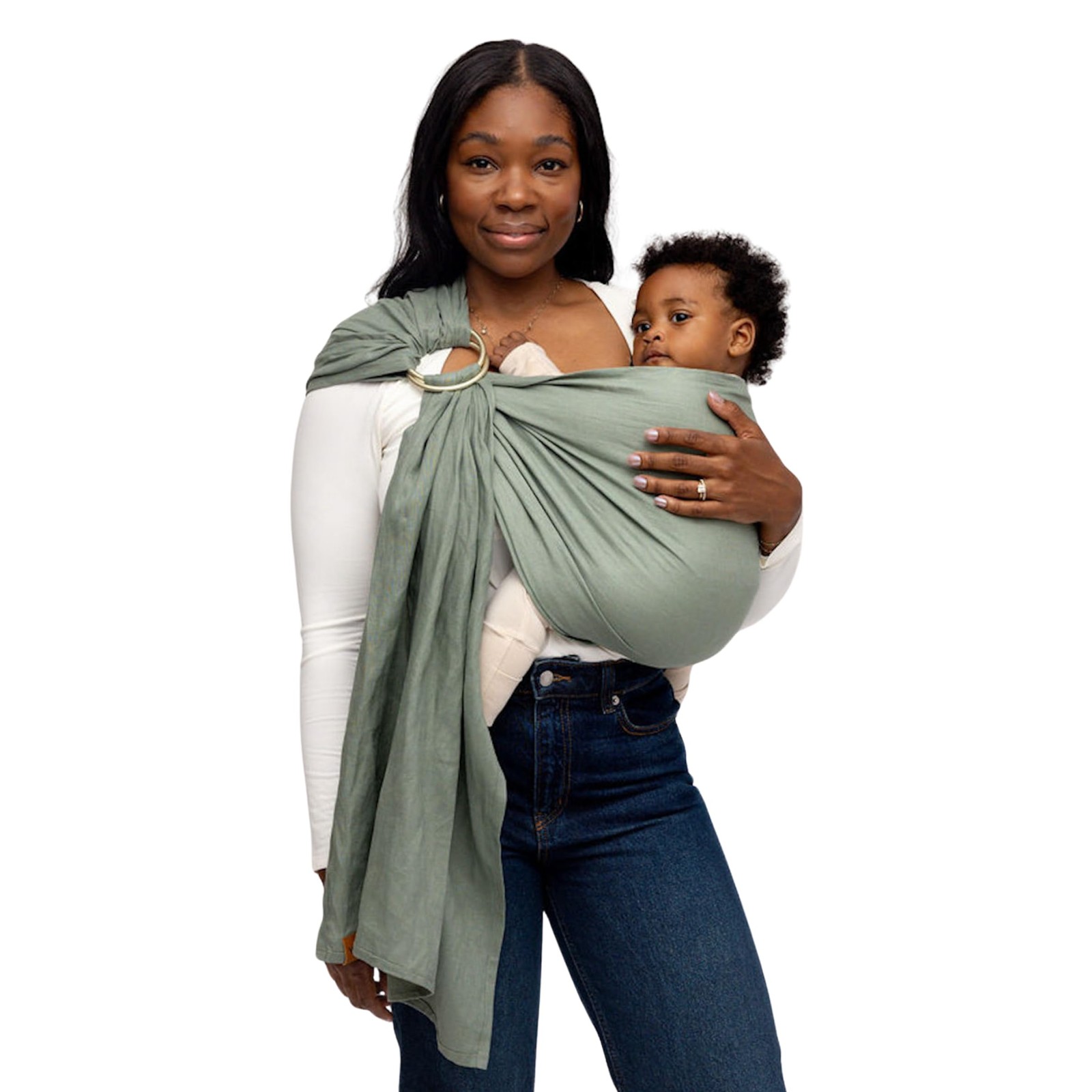 - Ring Sling Baby Carrier - 0-36 Months (up to 35 lbs) - Standard (74") Acadi...