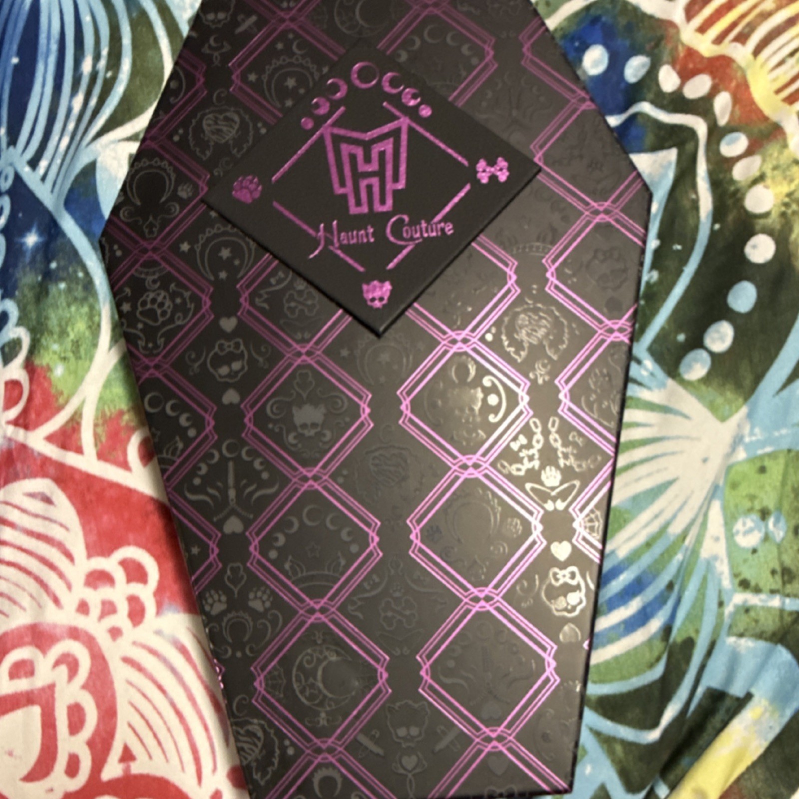 MONSTER HIGH HAUNT COUTURE CLAWDEEN WOLF COLLECTOR FASHION DOLL W/ COFFIN BOX