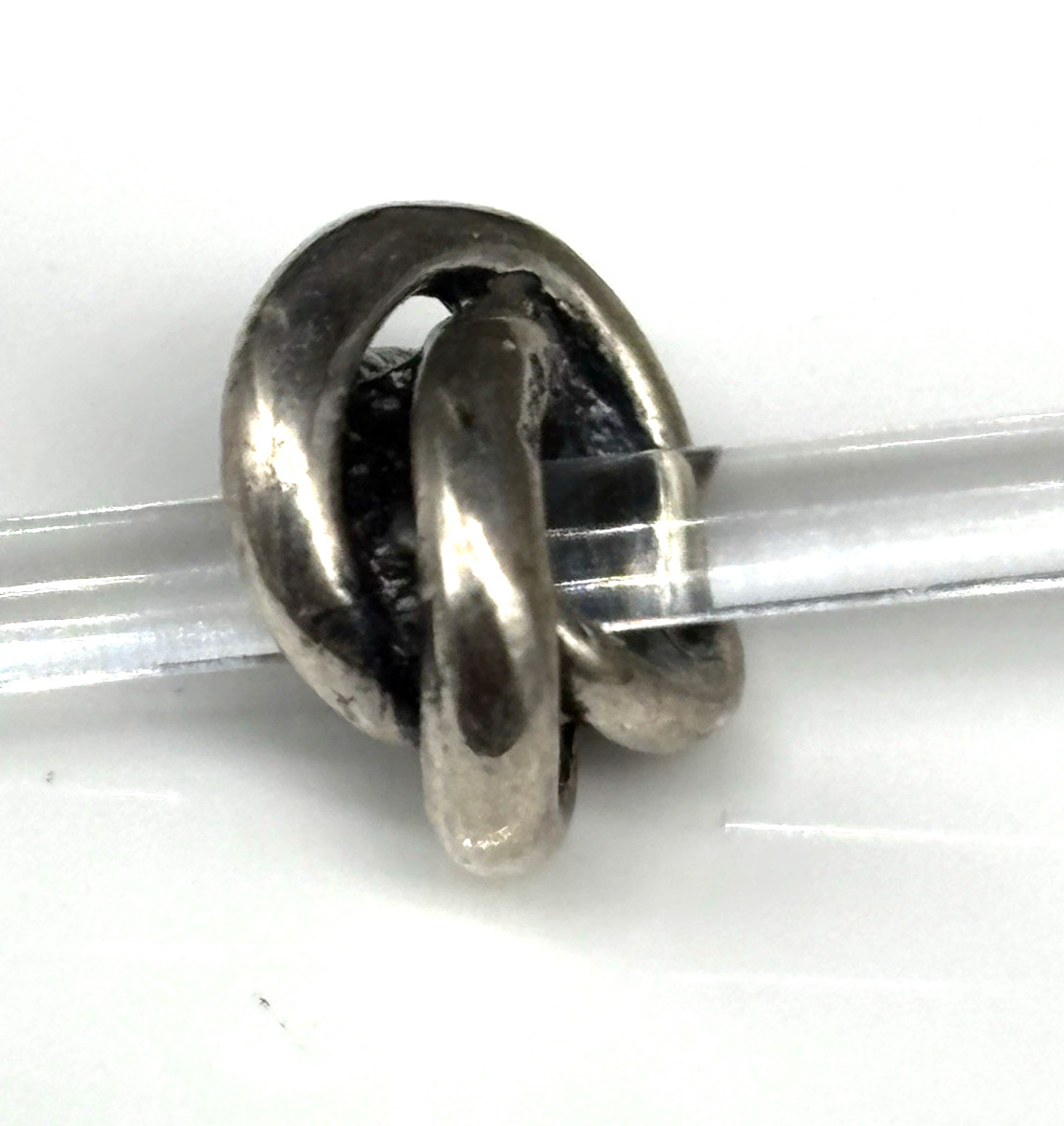 LAA Trollbeads Three In One Bead Sterling Silver Charm TAGBE-20089 Retired