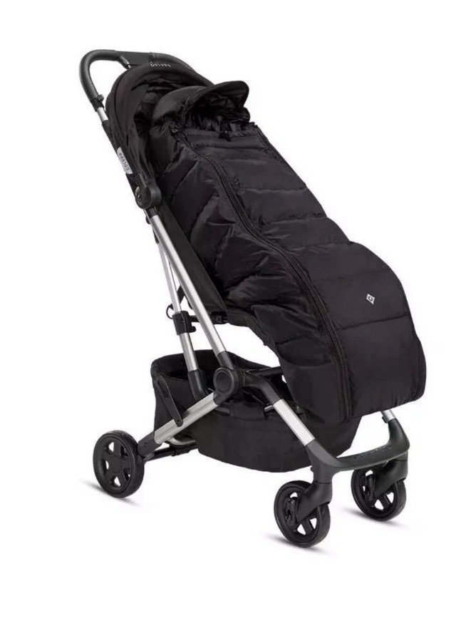 Colugo The Cozy Stroller Sleeping Bag Sack Wrap Black NIB NEW FITS MOST BRANDS