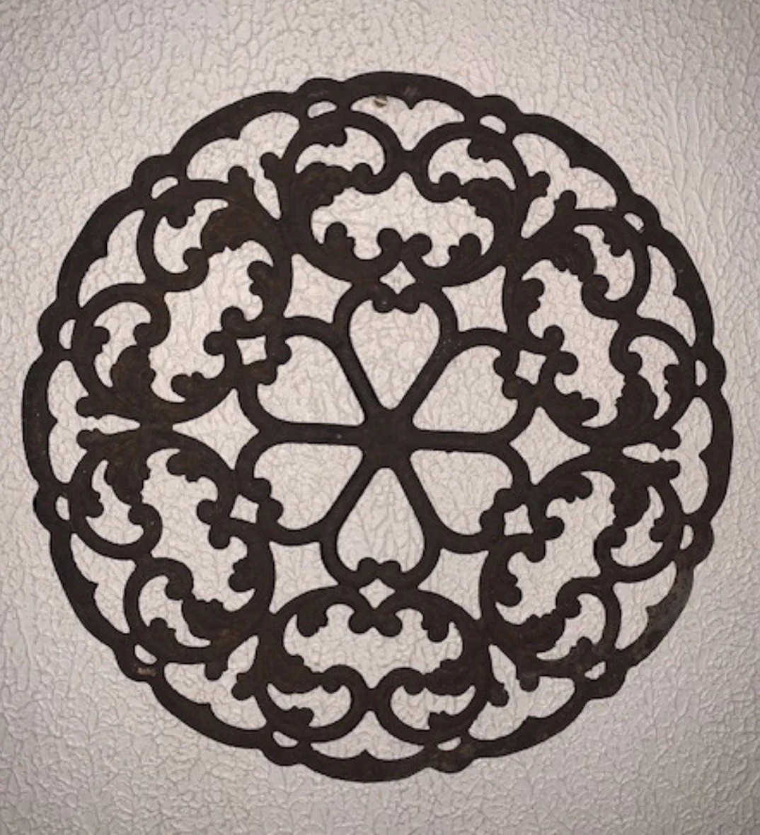 Amazing Rare 1800s Antique Crawford Palace Cast Iron Stove Oven Basting Rack