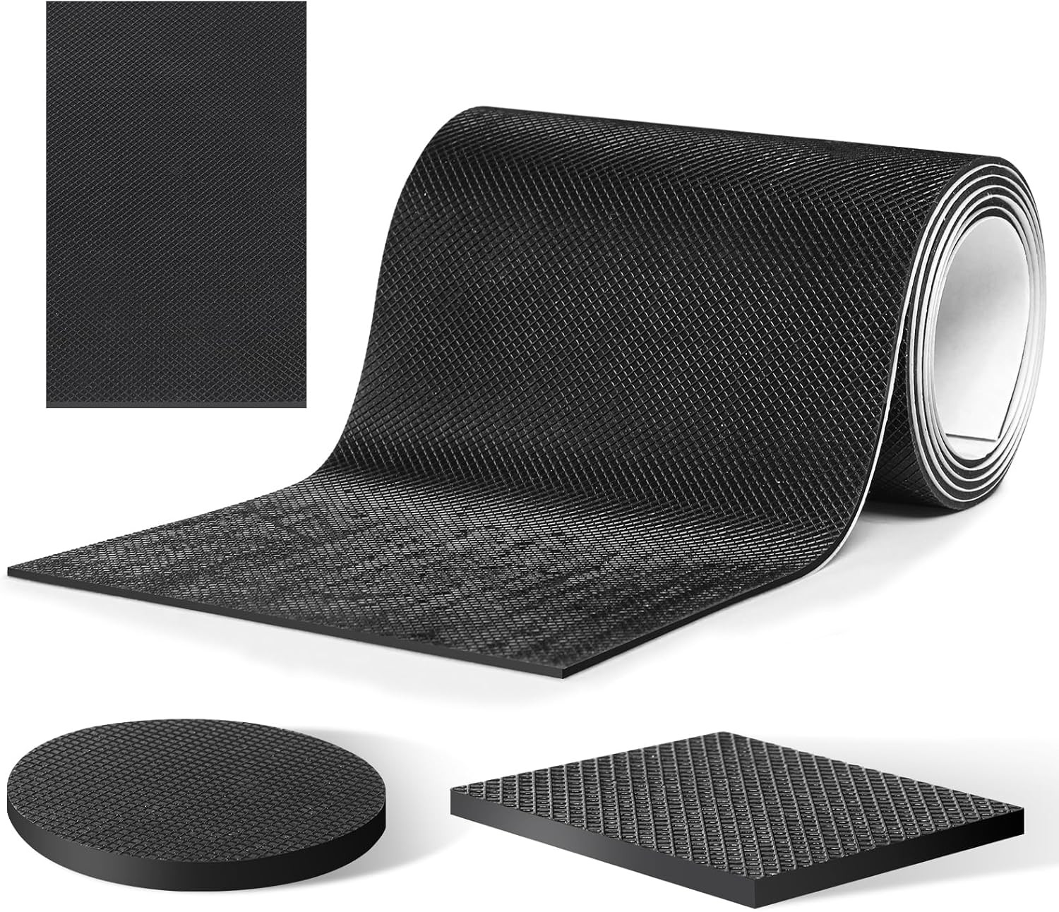 Non Slip Furniture Pads, Self Adhesive Rubber Pads with anti Skid Stickers, Cutt