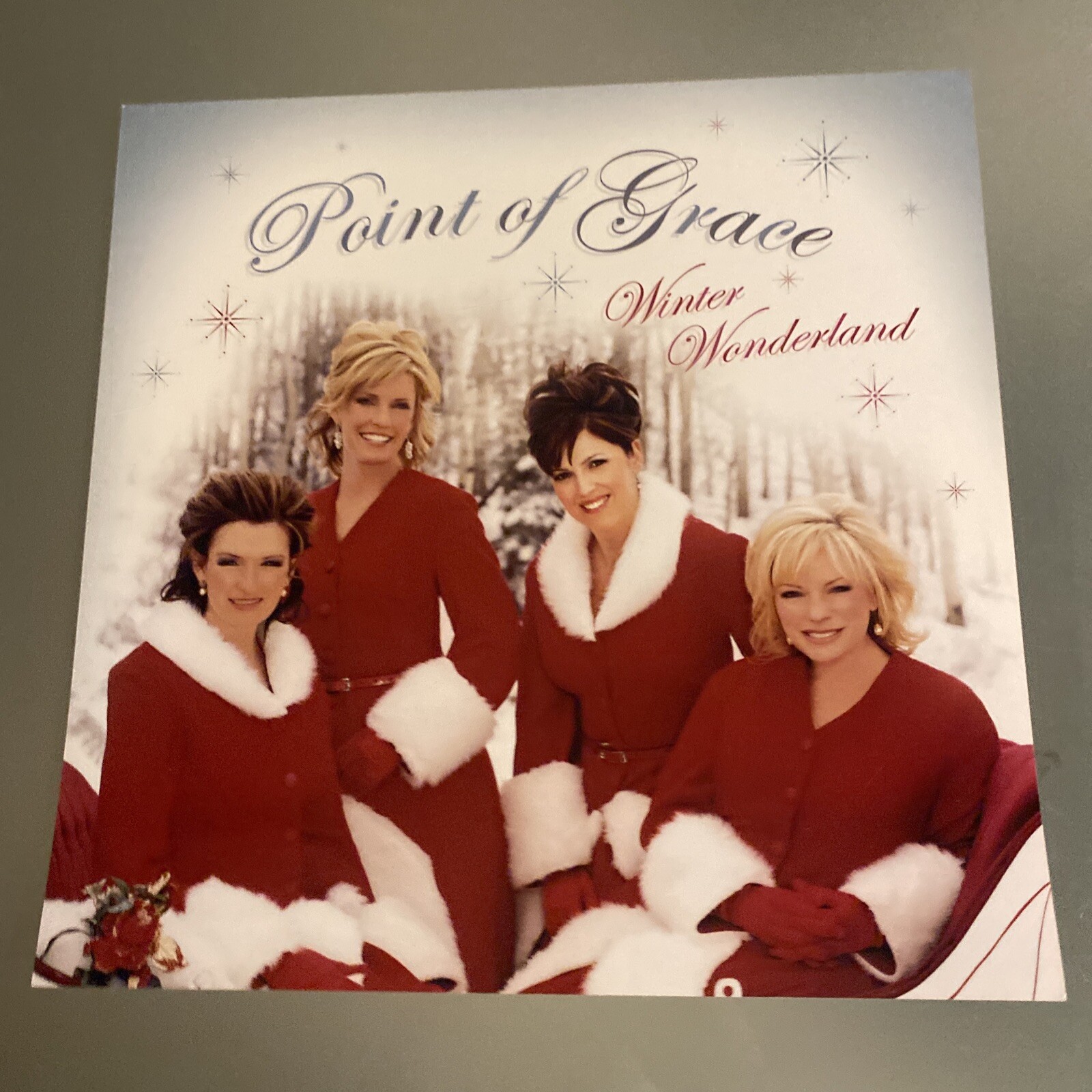 Point Of Grace, Winter Wonderland 12x12  Album Flat Poster Christian ￼