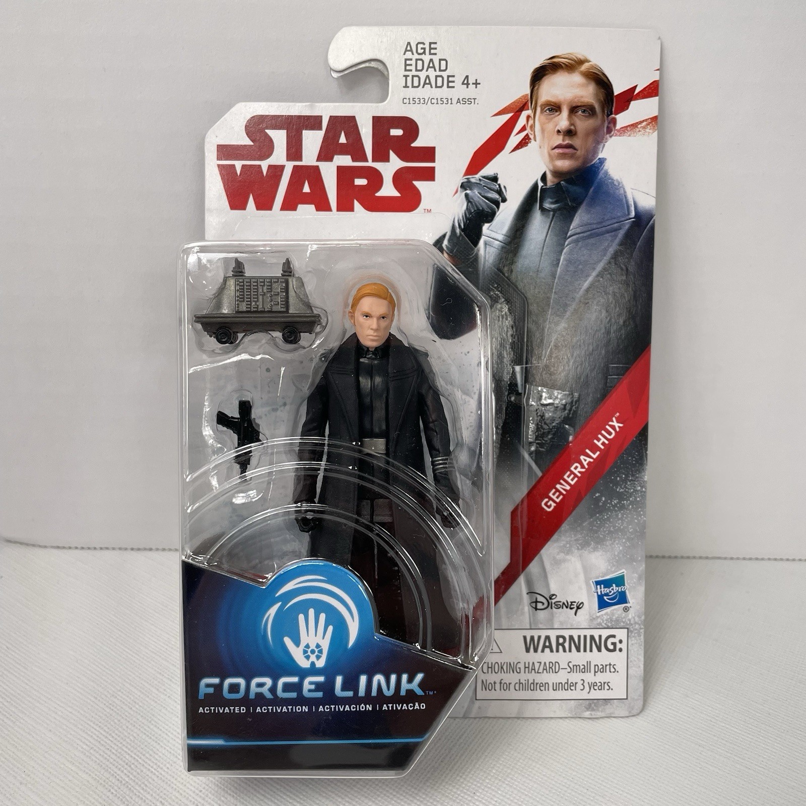 Star Wars Last Jedi Force Link General Hux Disney Hasbro 2017