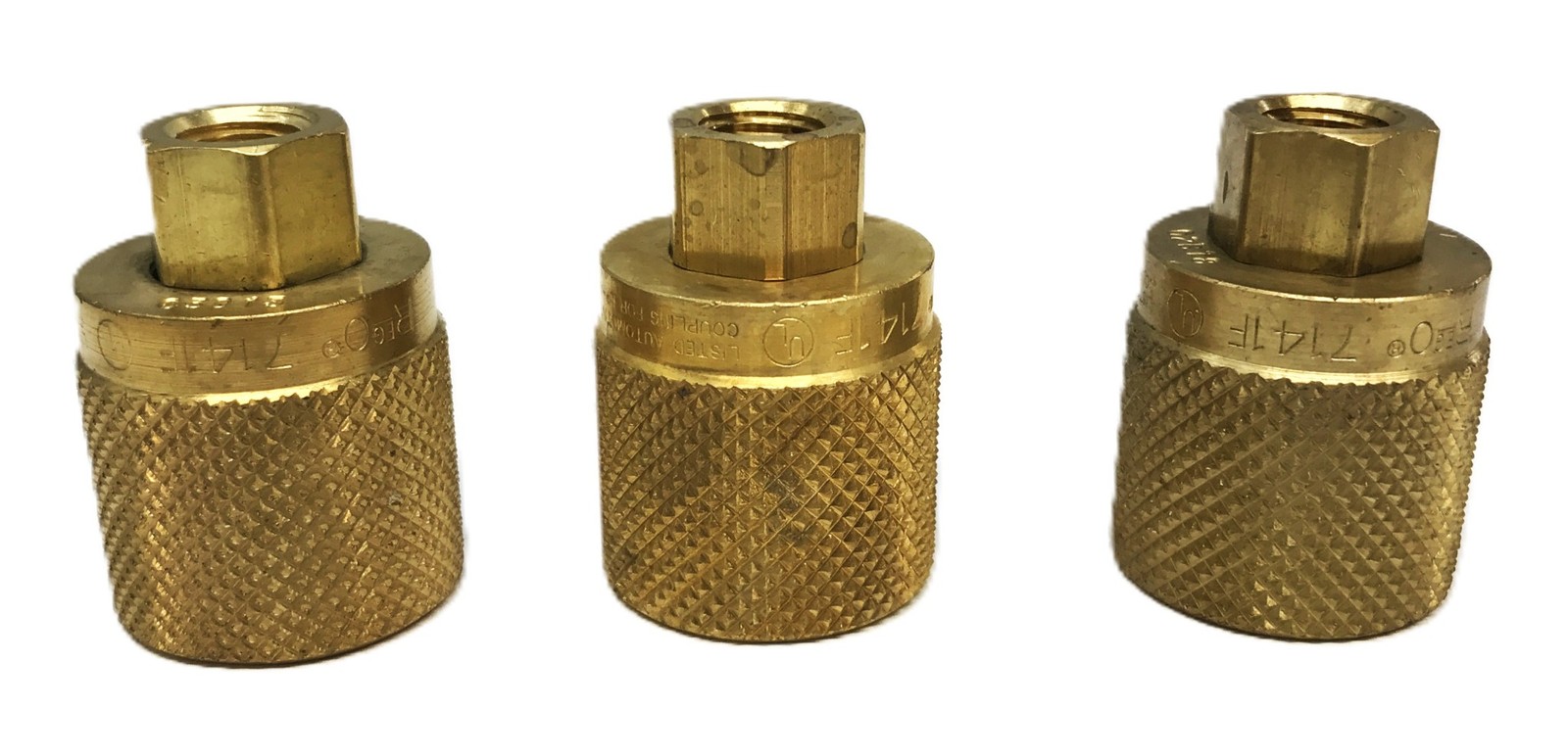 Total Source Forklift Rego RPG Female Connector RE7141F [Lot of 3] NOS