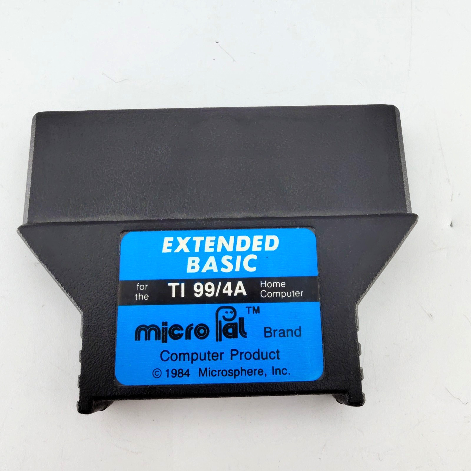 MicroPal Extended Basic TI-99/4A Computer Command Module Cartridge 1984 UNTESTED