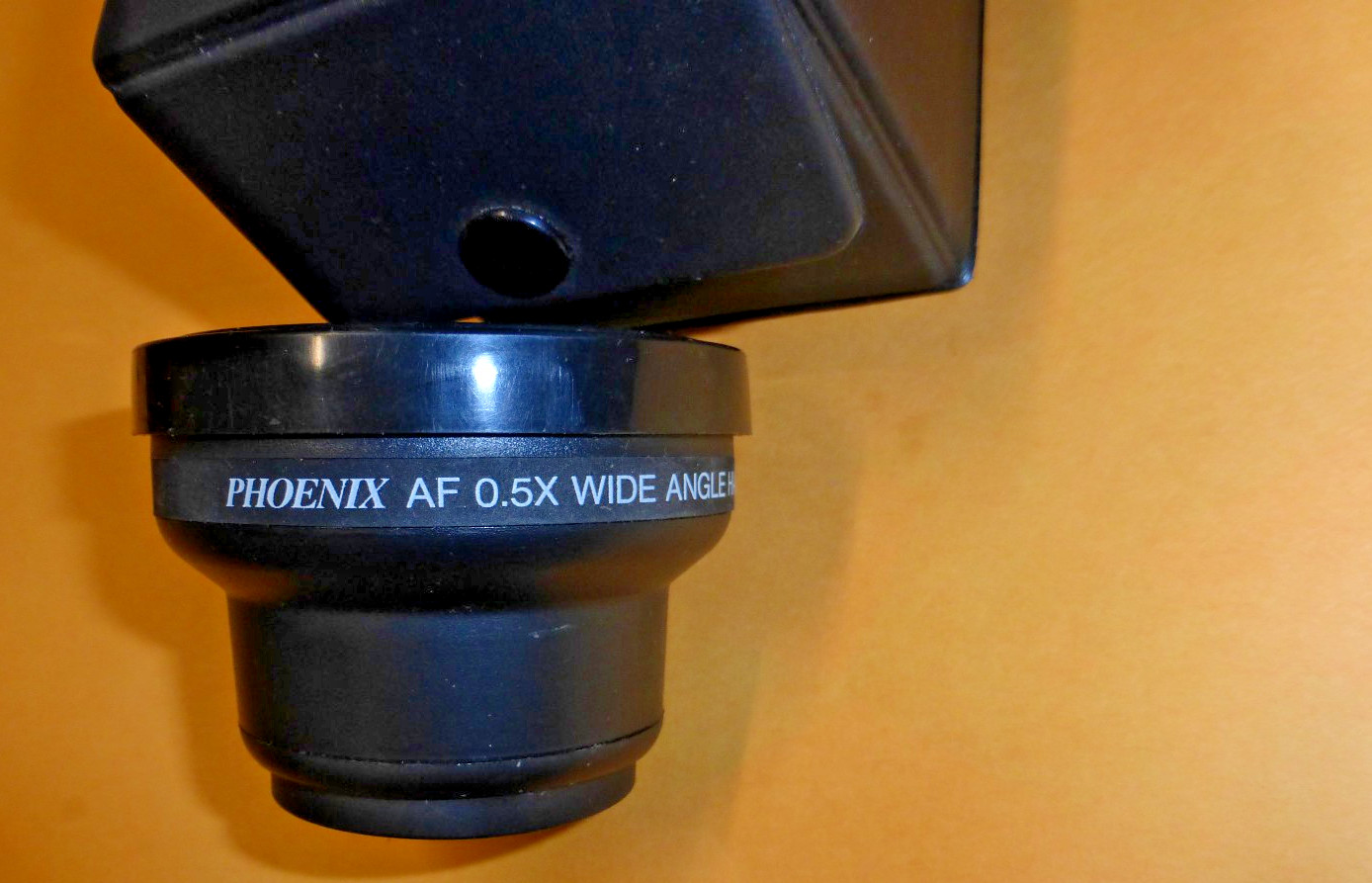 Phoenix AF 0.5X Wide Angle Hi-Mag Video Converter 46mm MADE IN JAPAN WITH CASE