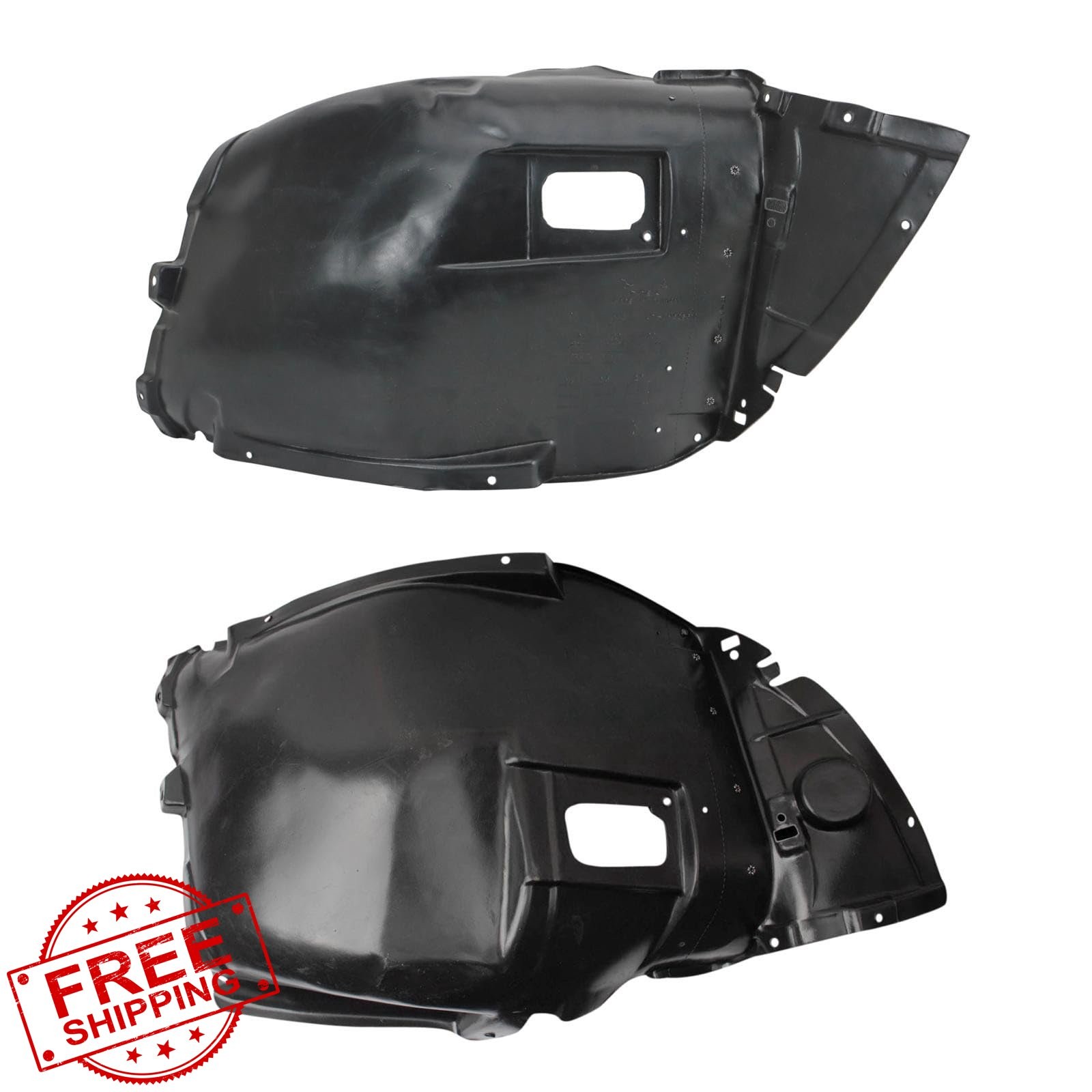 TRQ 2007-2013 BMW 328i Inner Fender Liners Front Set