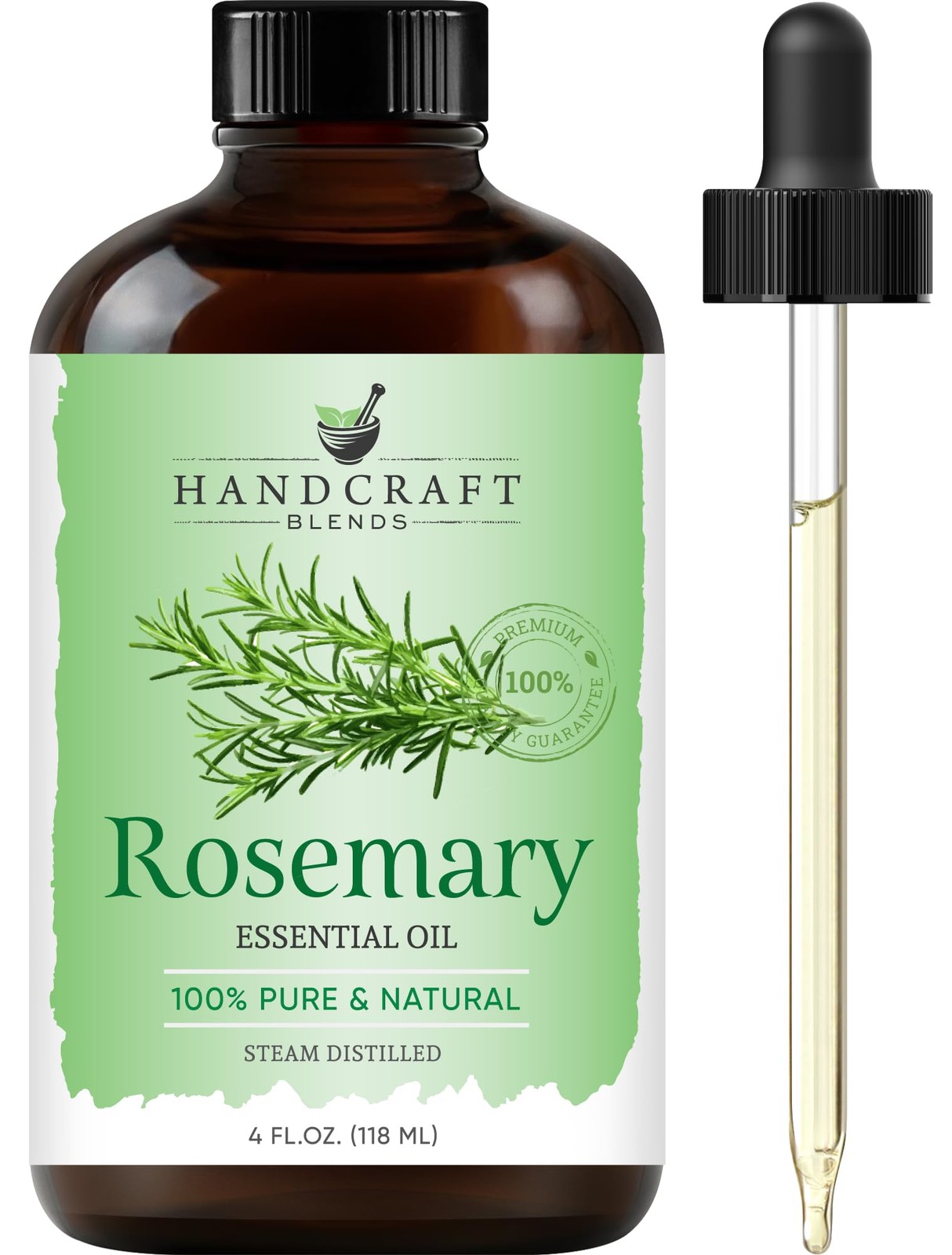 Handcraft Blends Rosemary Essential Oil – Huge 4 Fl Oz – 100% Pure and Natura...