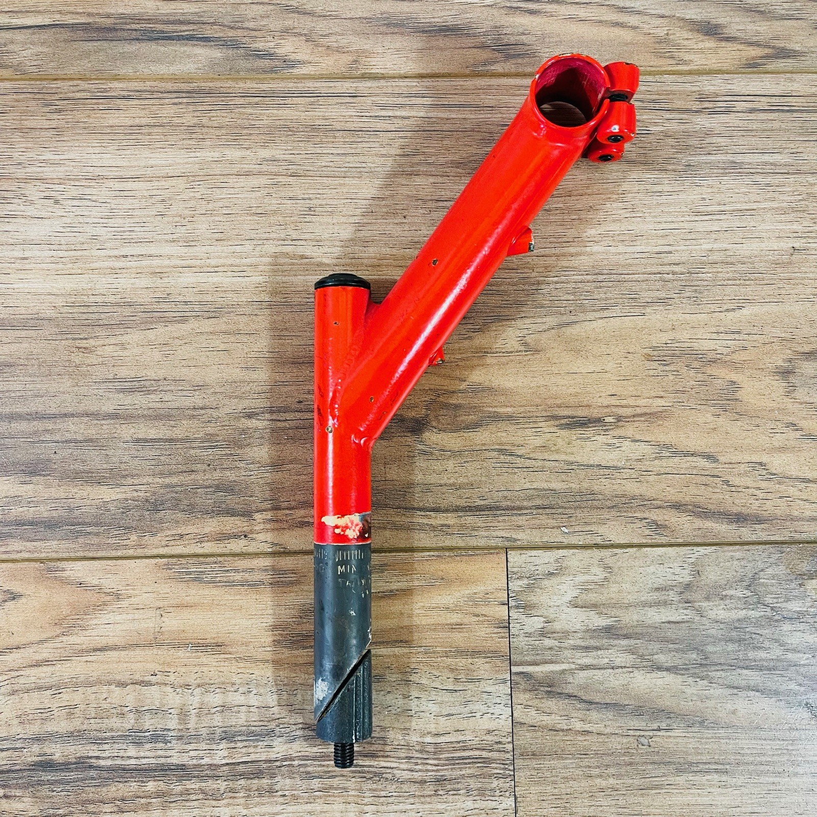 Vintage Orange GT Chromoly 1-inch Quill Stem Dirt Drop High Rise 50 Degree 25.4