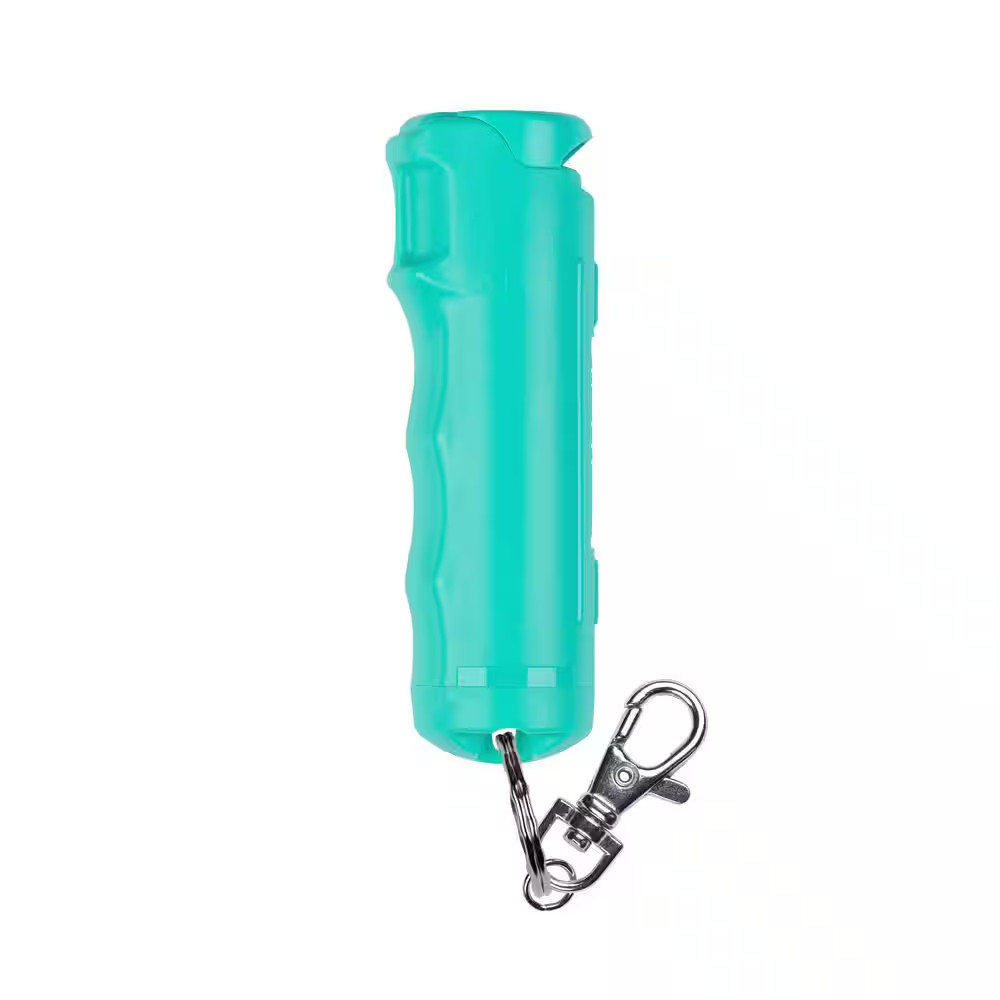 Flip Top Pepper Gel with Snap Clip, Mint Green