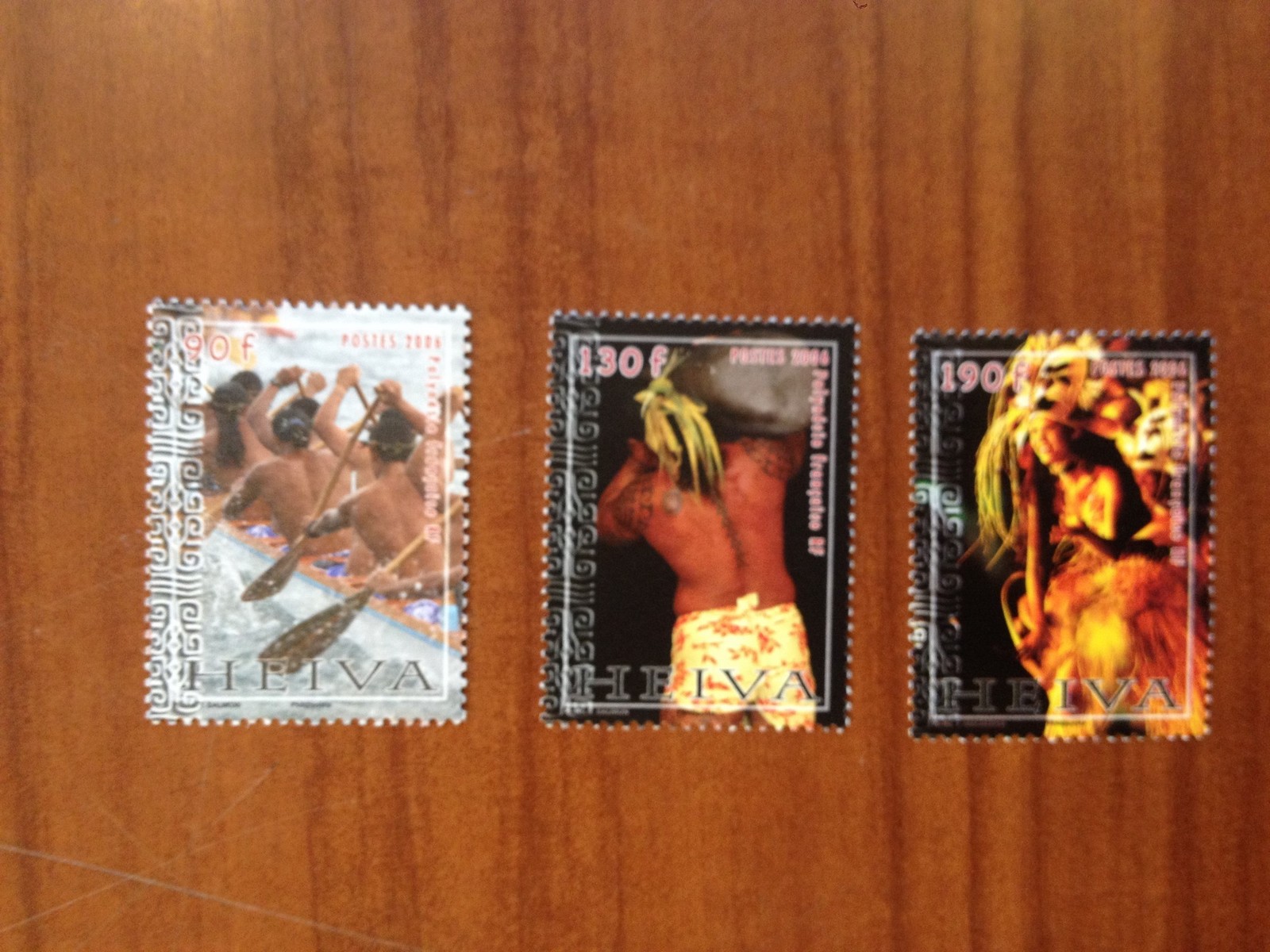 POLYNESIA No 772-774 ** MNH Heiva Year 2006
